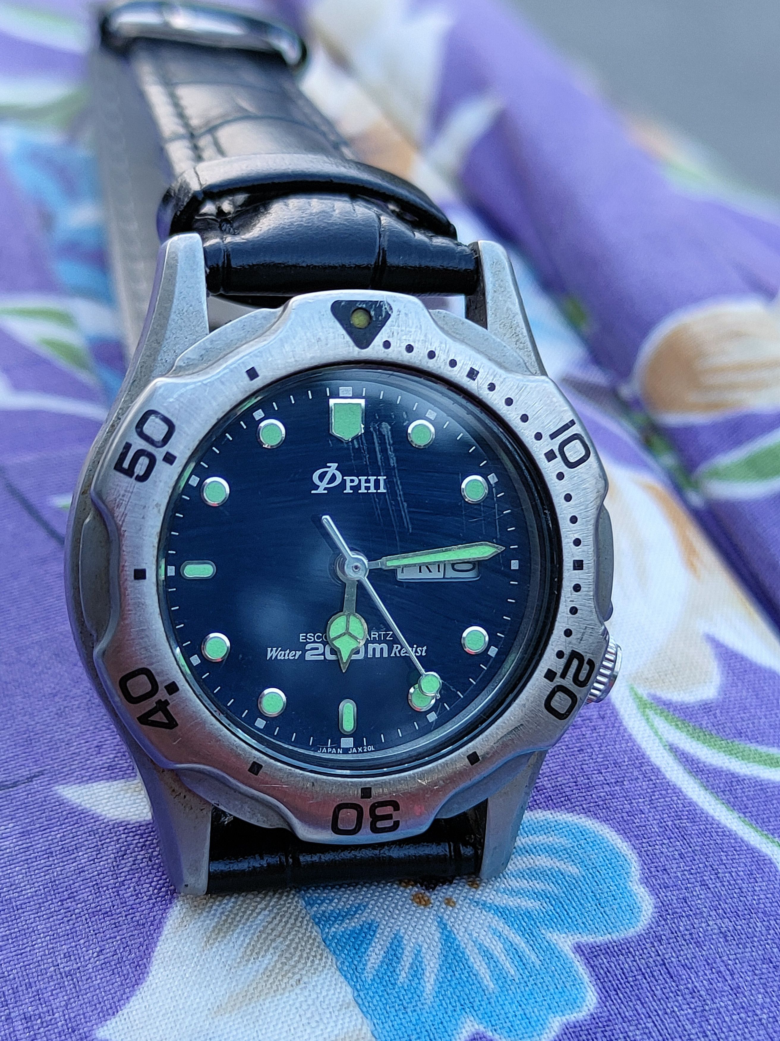 Japanese Brand 200M PHI diver starfish japan design vintage watch Size ONE SIZE - 11 Thumbnail