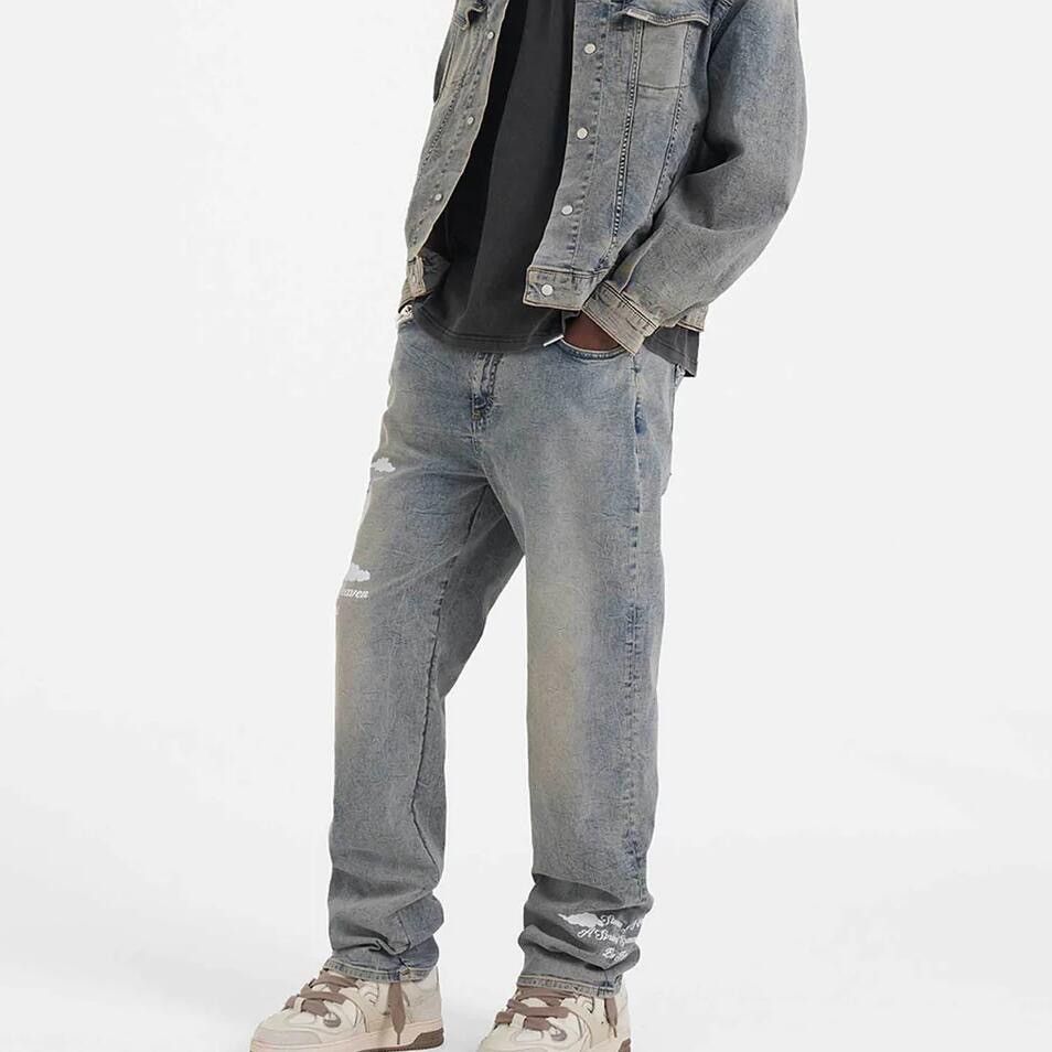 Represent Clo. SS23 REPRESENT STORMS IN HEAVEAN JEANS 34 Size US 34 / EU 50 - 2 Thumbnail