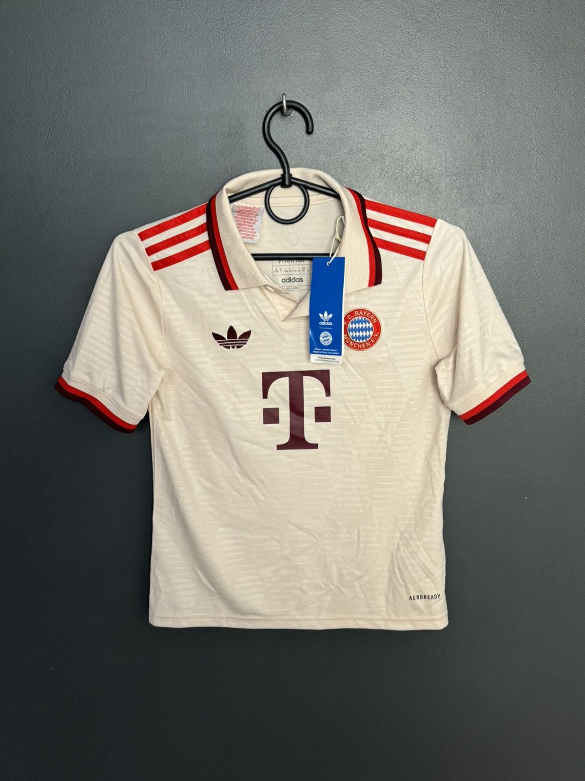 Adidas KIDS New Bayern Munchen 24/25 Third Kimmich Football Jersey Size US XS / EU 42 / 0 - 2 Thumbnail
