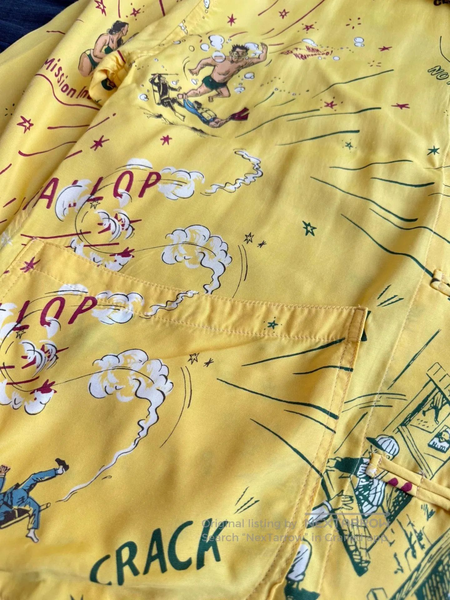 Porter Classic Porter Classic PC Aloha Chinese Shirt. Size US M / EU 48-50 / 2 - 8 Thumbnail