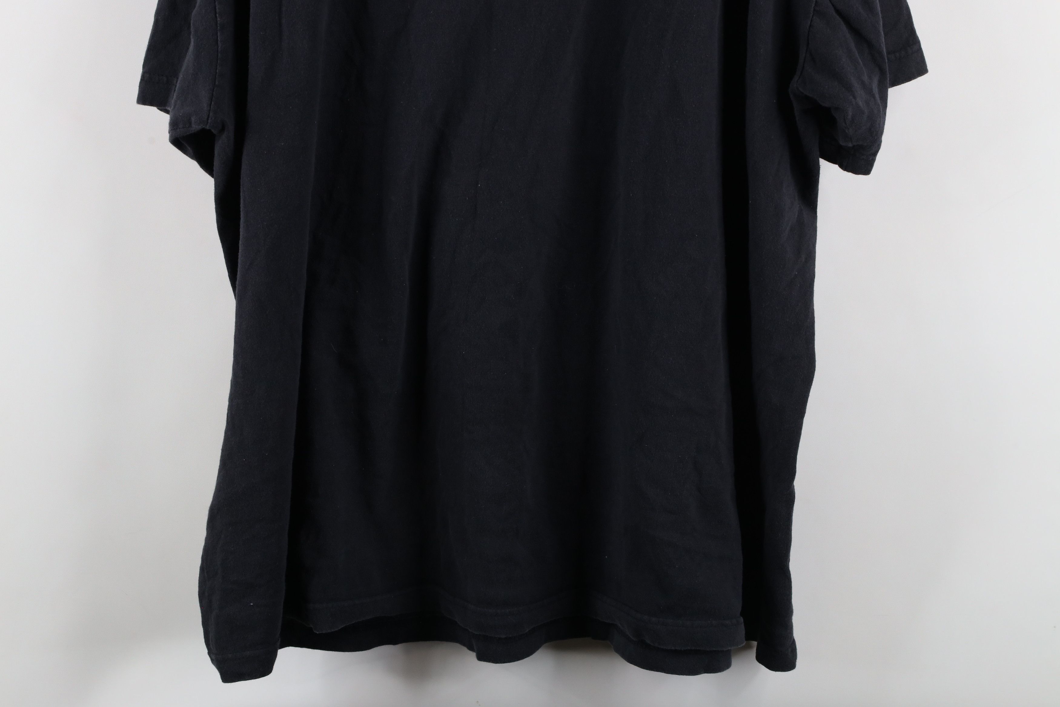 Vintage Vintage 90s Streetwear Short Sleeve T-Shirt Black Cotton Size US XXL / EU 58 / 5 - 11 Thumbnail