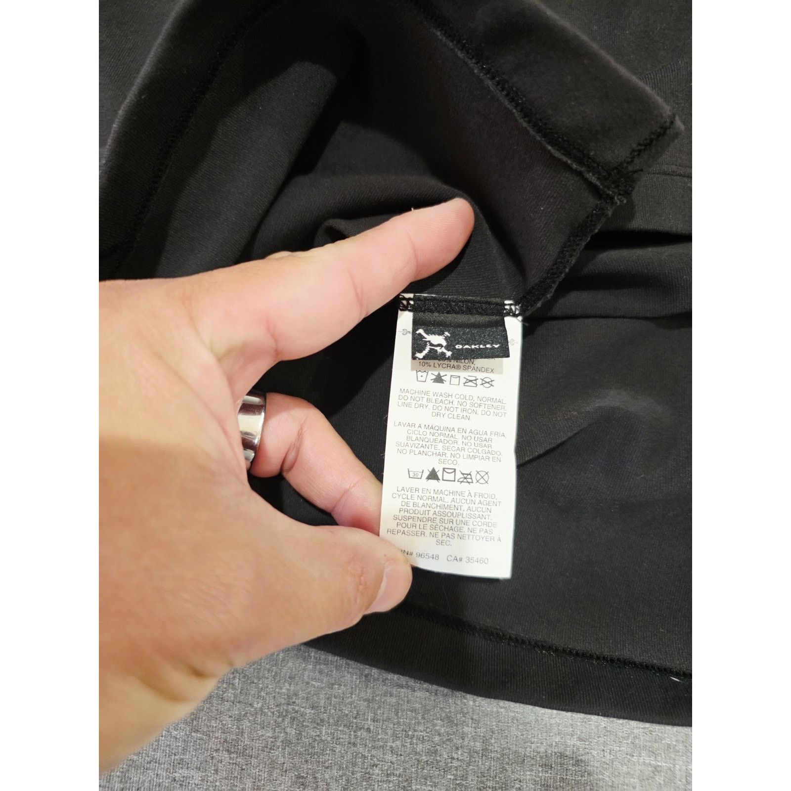 Oakley Oakley NWT Top Womens Lg Black Power Scoop Neck Racerback Size M / US 6-8 / IT 42-44 - 7 Thumbnail