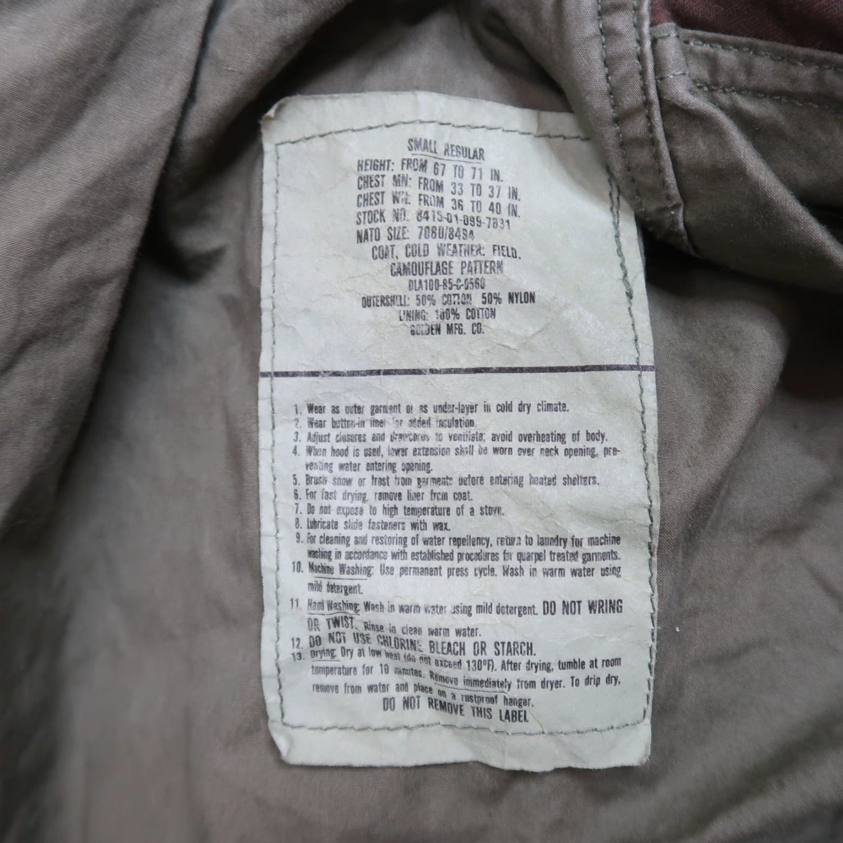Vintage VINTAGE US ARMY Woodland Field Jacket Small Regular M65 / Military Jacket / Green / Camouflage / Full Zip / Hooded / Pockets / 80s / Men / Jacket Size US S / EU 44-46 / 1 - 3 Thumbnail