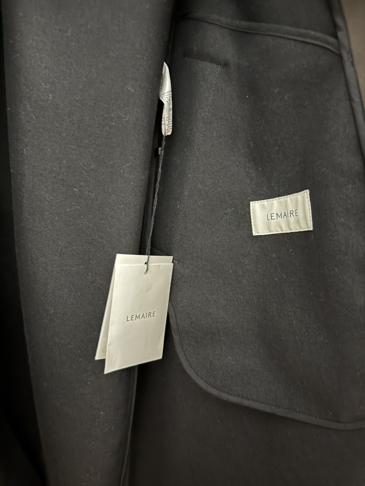 Lemaire FW24 Lemaire Car Coat - Espresso Size US M / EU 48-50 / 2 - 7 Thumbnail
