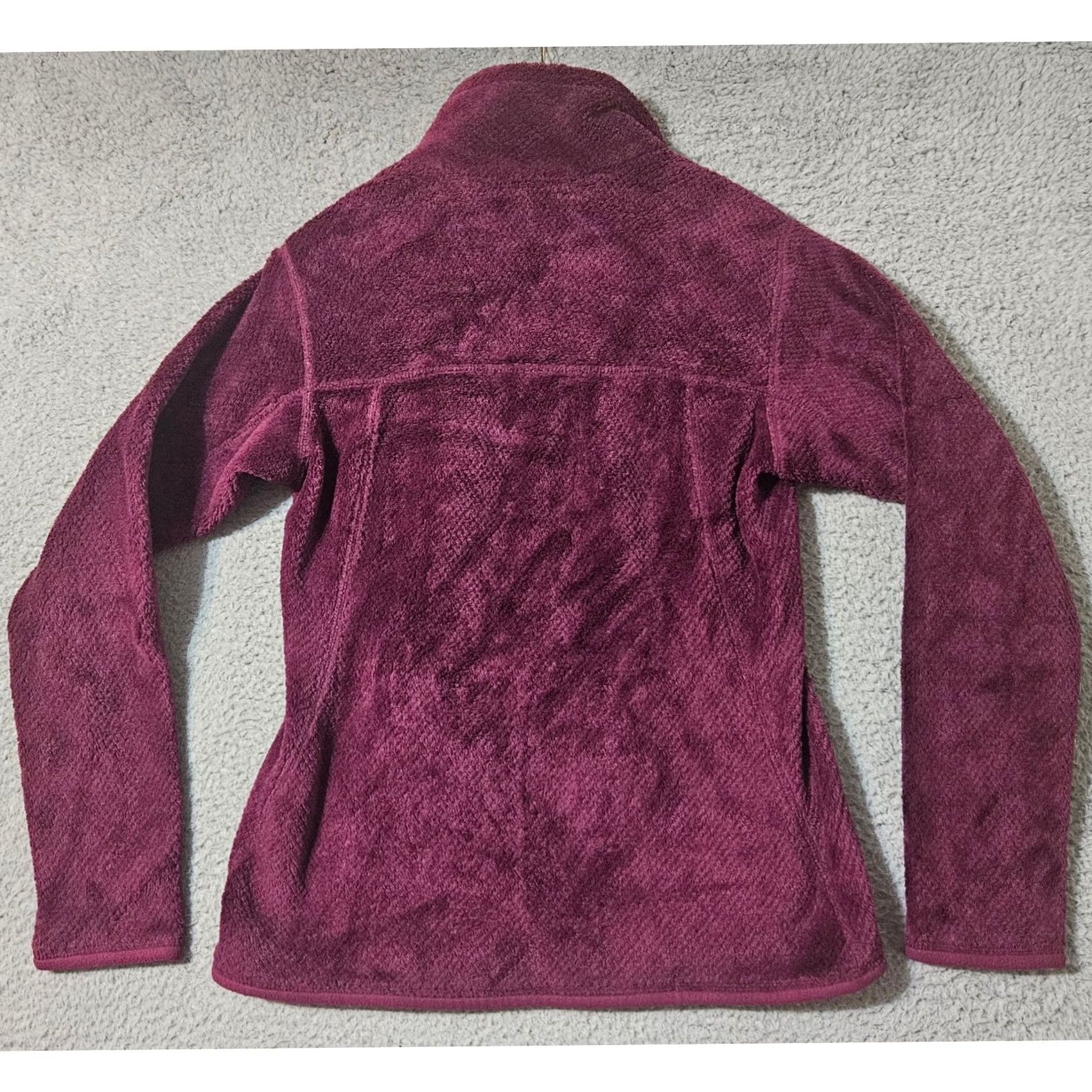 Patagonia Patagonia Women's Re-Tool Snap-T Pullover Purple Medium Polartec Ikat 25442 Coat Size M / US 6-8 / IT 42-44 - 3 Thumbnail