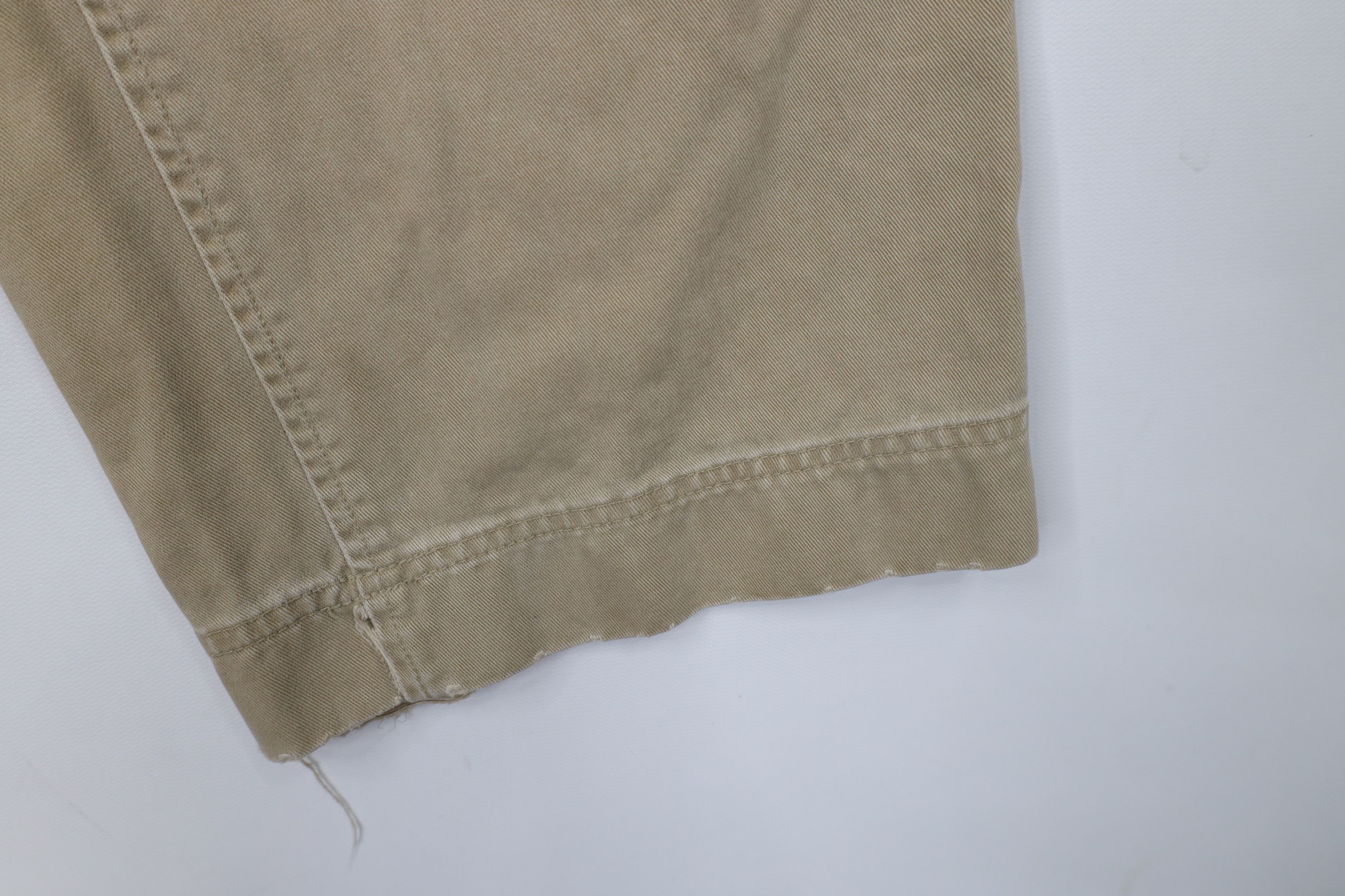 Abercrombie & Fitch Vintage 90s Y2K Abercrombie & Fitch Wide Leg Surplus Pants Size US 32 / EU 48 - 5 Thumbnail
