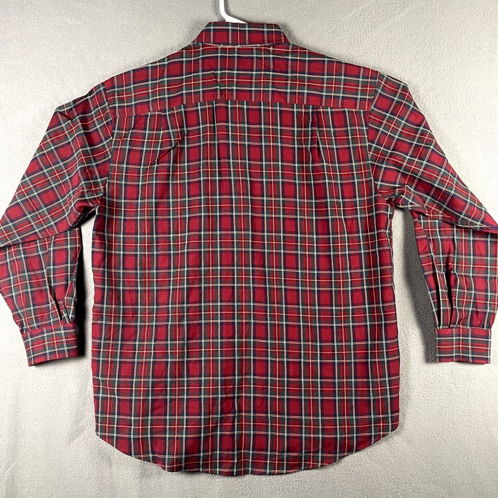 Pendleton VINTAGE Pendleton Shirt Mens Large Wool Plaid Button-Down Sir Pendleton Heritage 90s Classic Block Red Green Navy Long Sleeve Button Up Mens Size US L / EU 52-54 / 3 - 3 Thumbnail