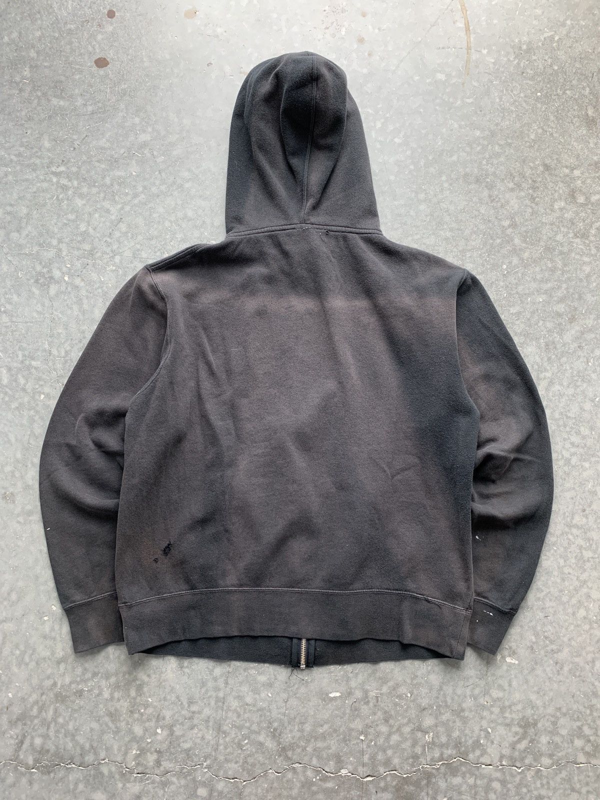 Thrasher Crazy Vintage Y2K Adio Zip Up Hoodie Faded Skater Boxy Size US M / EU 48-50 / 2 - 6 Thumbnail