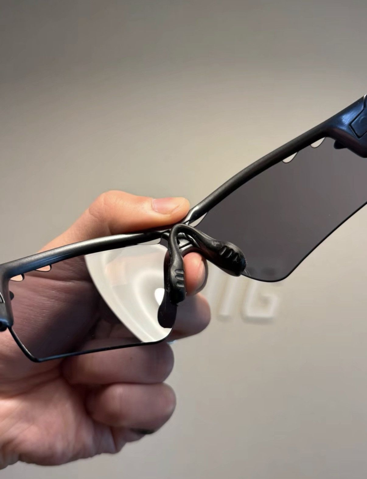 Oakley OAKLEY RADAR Metallic Gray Sports Sunglasses K24 Size ONE SIZE - 5 Thumbnail