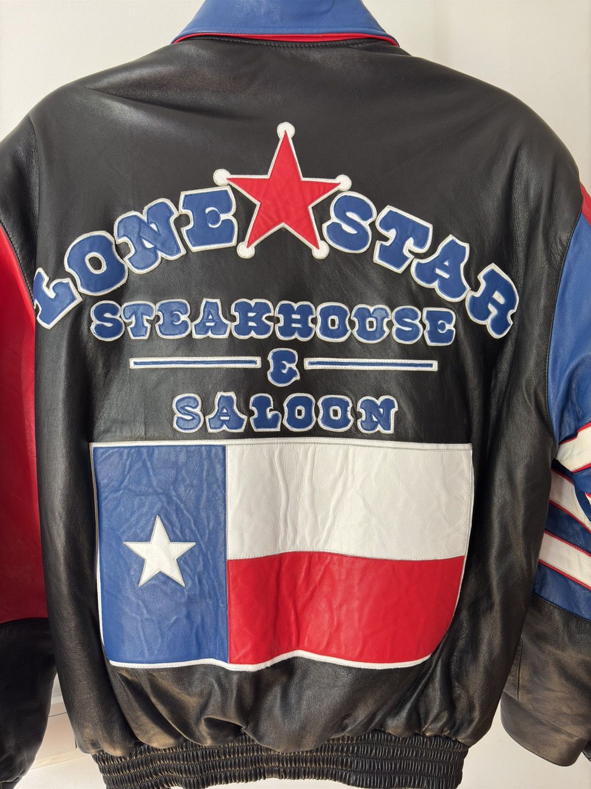 Designer × Jeff Hamilton Jeff Hamilton Vintage Leather Jacket – Lone Star – 1991 Size US M / EU 48-50 / 2 - 12 Thumbnail