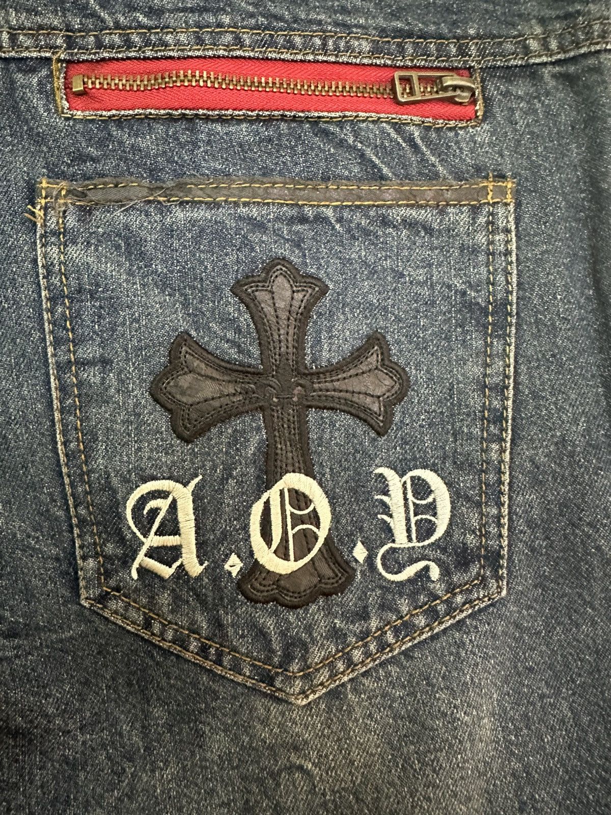 Other ABERRATIONS OF YOUTH Cross Denim Size US 34 / EU 50 - 12 Thumbnail