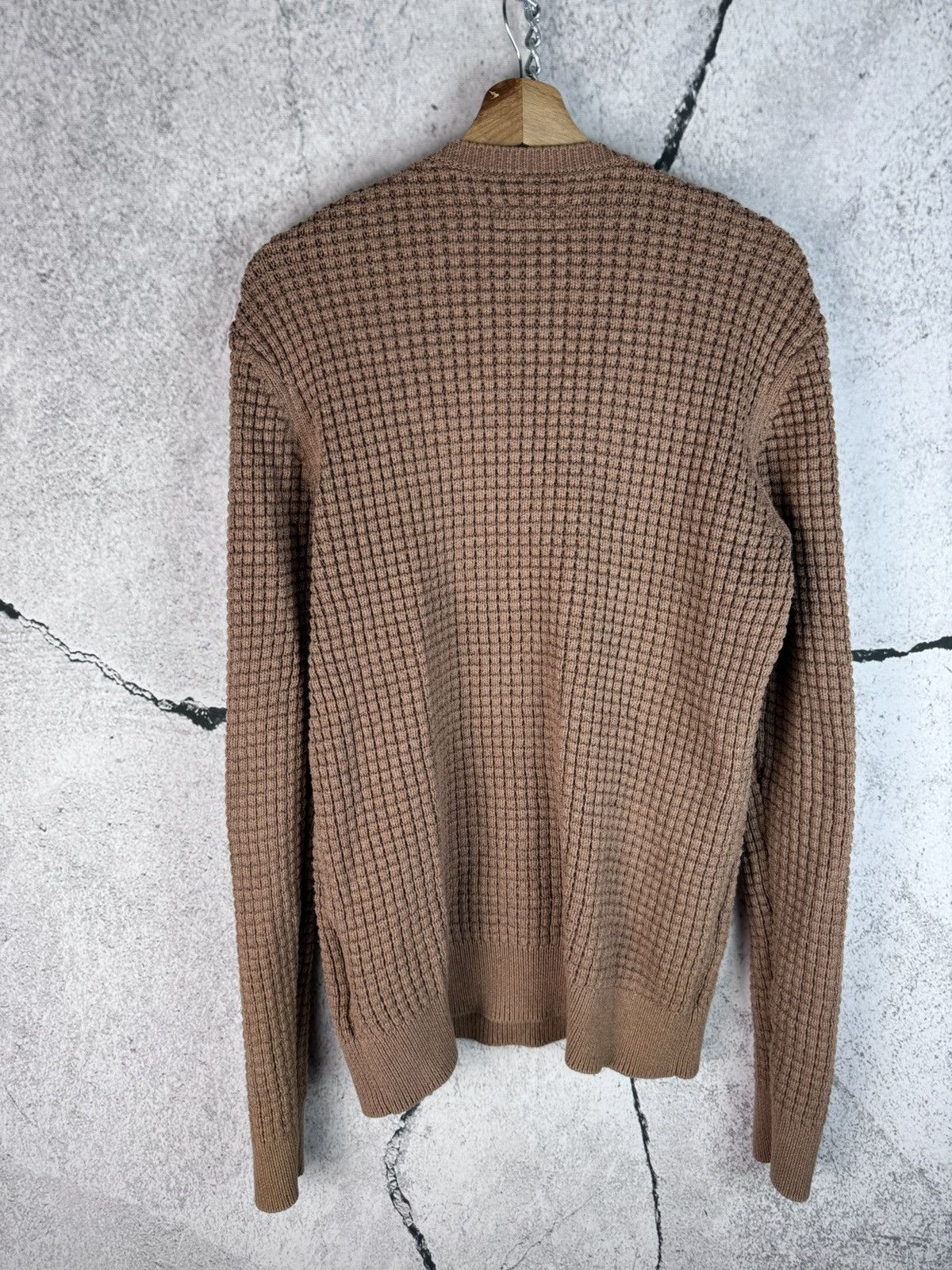 Allsaints Allsaints Waffle Knitwear Crew Neck Sweater Size US M / EU 48-50 / 2 - 2 Thumbnail