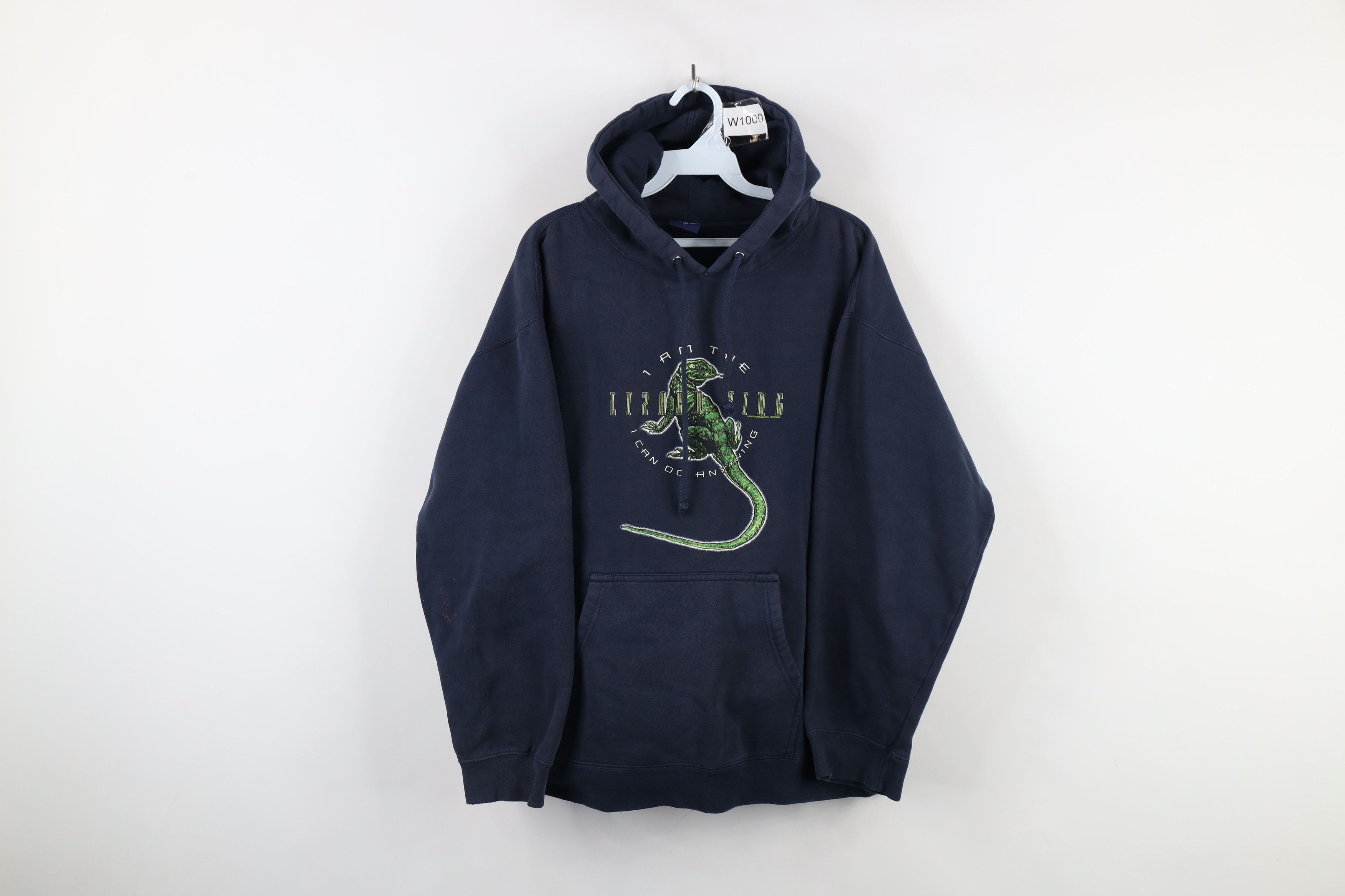 Vintage Vintage Y2K 2003 I Am The Lizard King Jim Morrison Hoodie Size US L / EU 52-54 / 3 - 1 Thumbnail