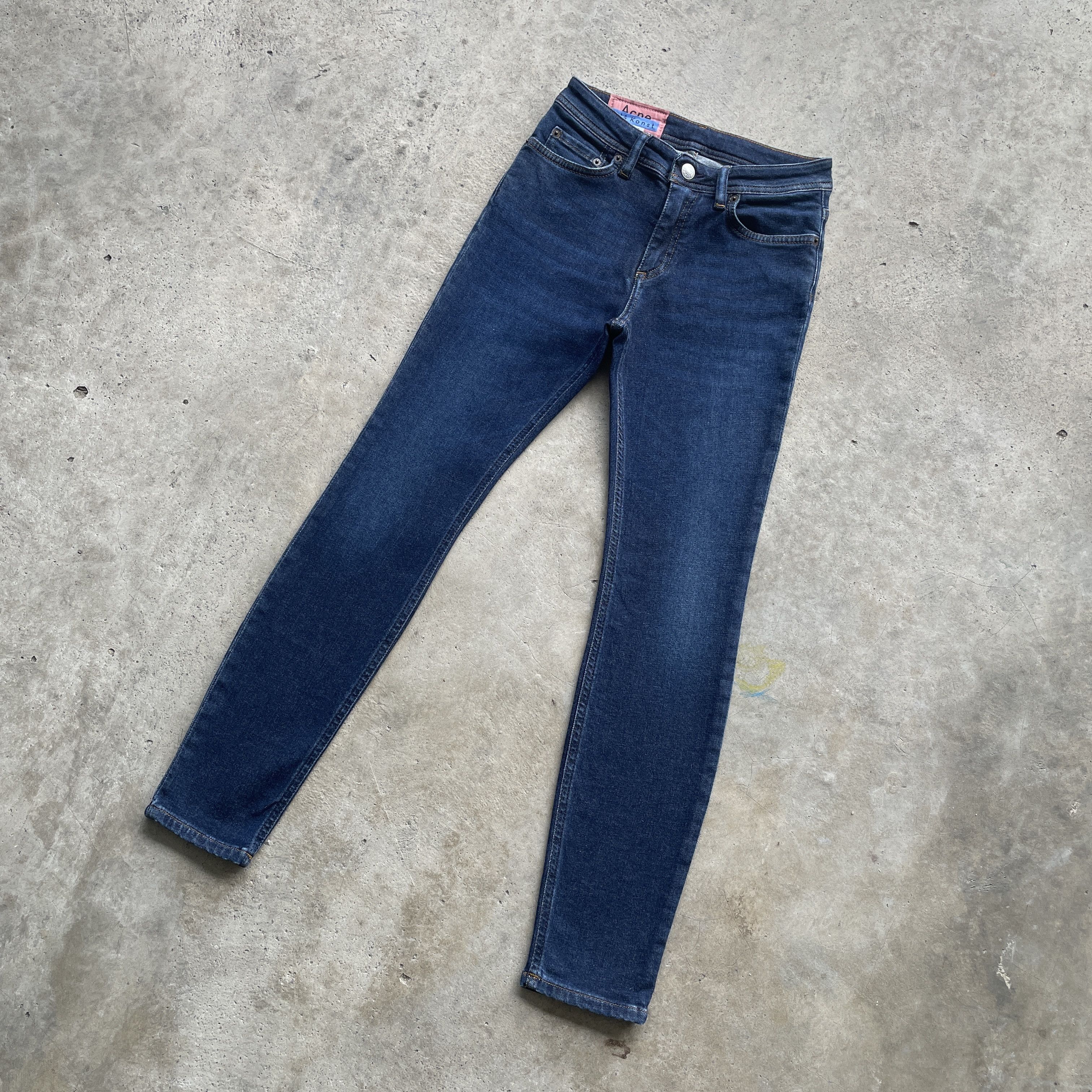 Acne Studios W25 ACNE STUDIOS SKINNY JEANS WOMEN DENIM PANTS Size 25" / US 0 / IT 36 - 1 Thumbnail