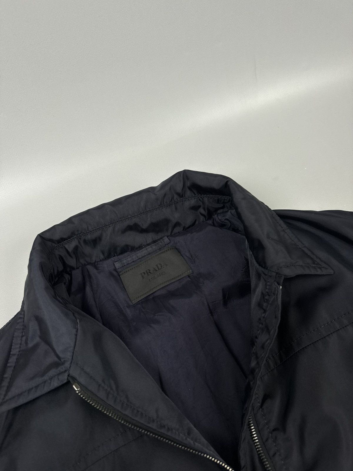 Prada Prada bomber Quilted Zip Jacket in Navy size M Size US M / EU 48-50 / 2 - 7 Thumbnail