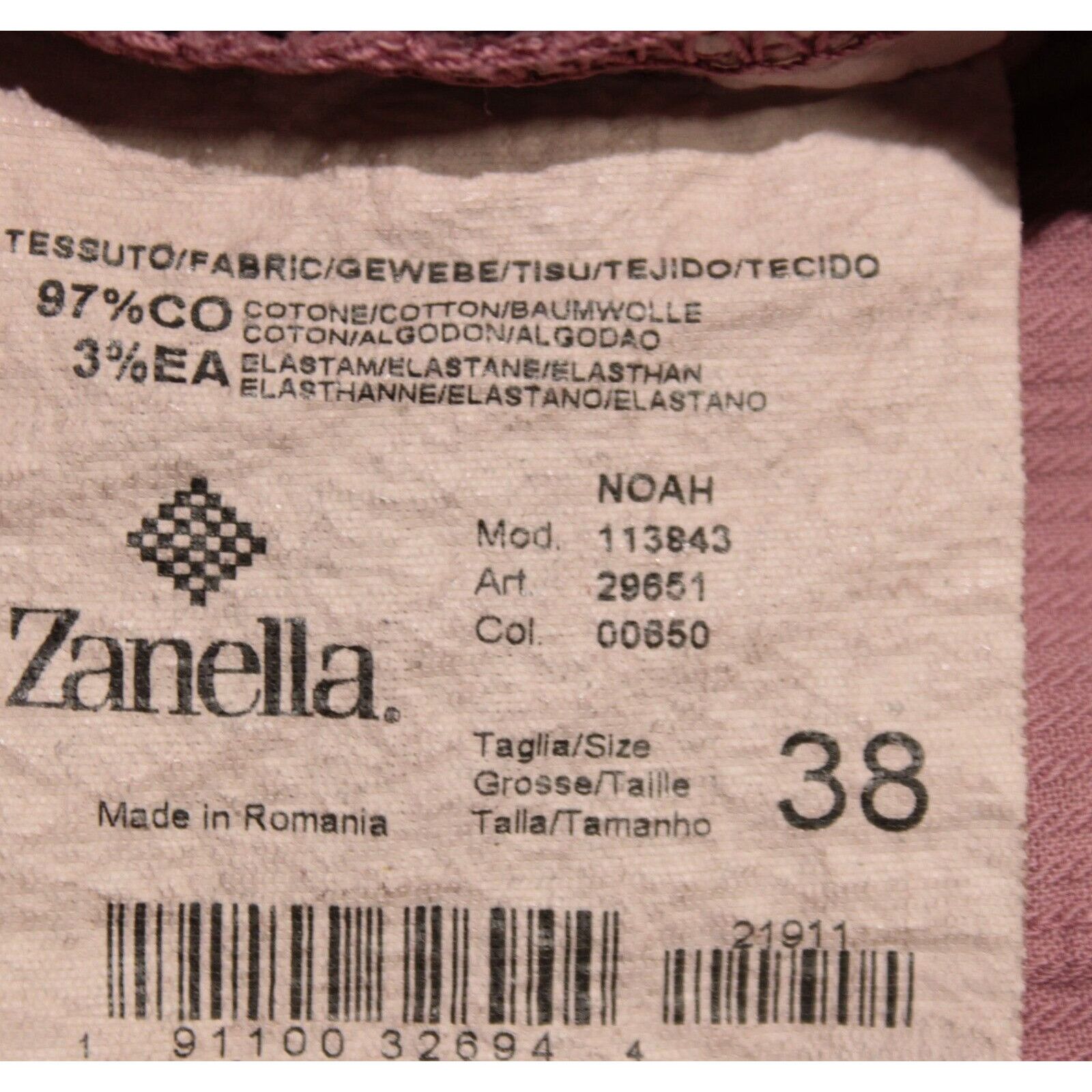 Zanella Zanella New with tags Chino Size 38 US In Pink Size US 38 / EU 54 - 5 Thumbnail