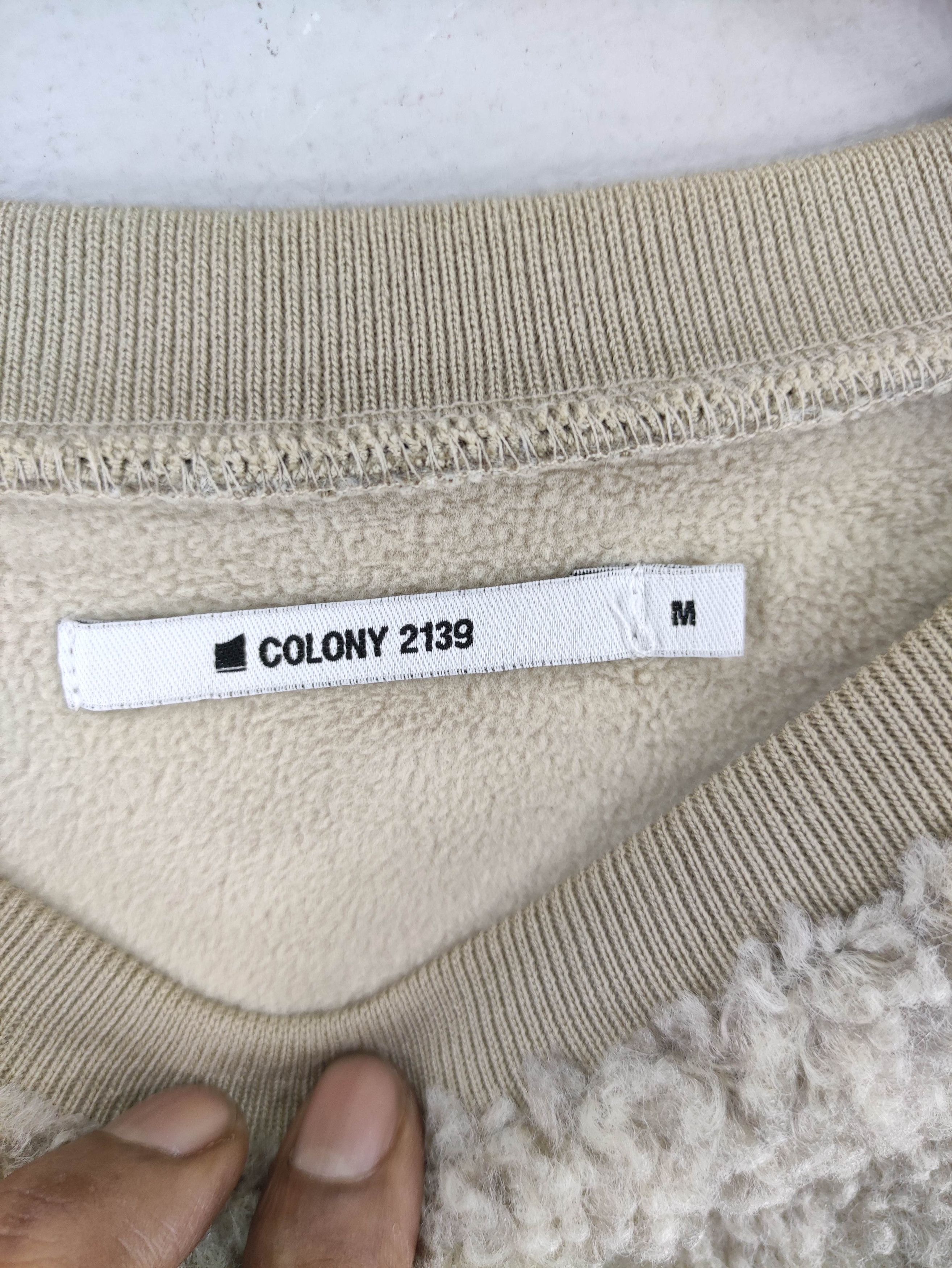 Japanese Brand Colony 2139 Sherpa Sweater Jacket