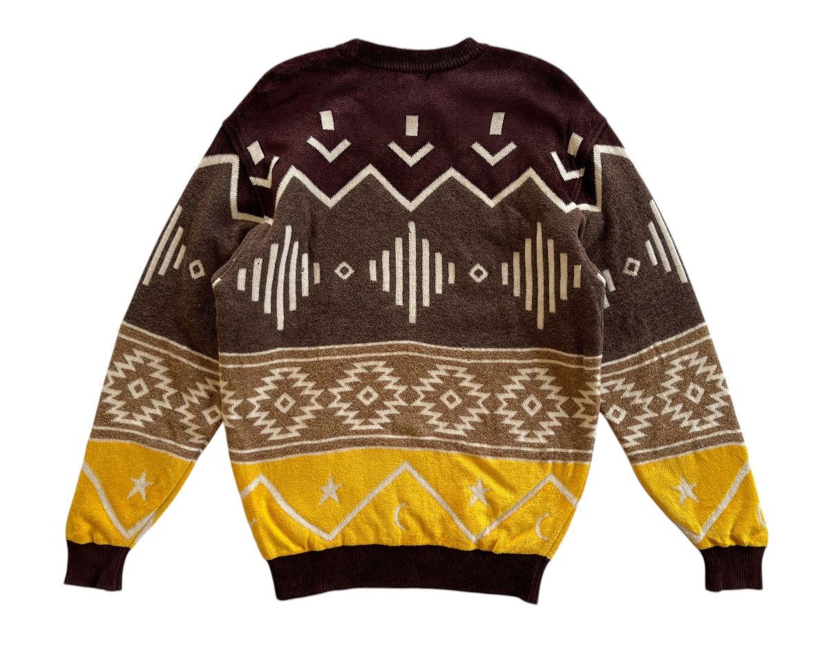Kenzo Kenzo Colorblock Aztec Printed Sweater Size US L / EU 52-54 / 3 - 3 Thumbnail