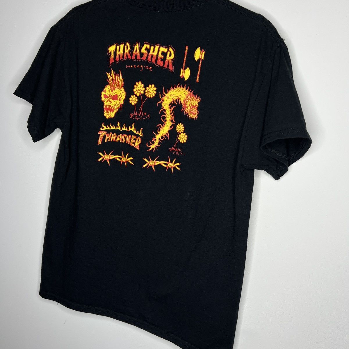 Thrasher VINTAGE Y2K THRASHER TSHIRT TEE Size US M / EU 48-50 / 2 - 8 Thumbnail