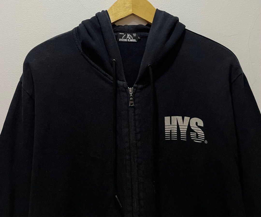 Hysteric Glamour Rare Hys Glamour Hoodie big logo Size US L / EU 52-54 / 3 - 3 Thumbnail