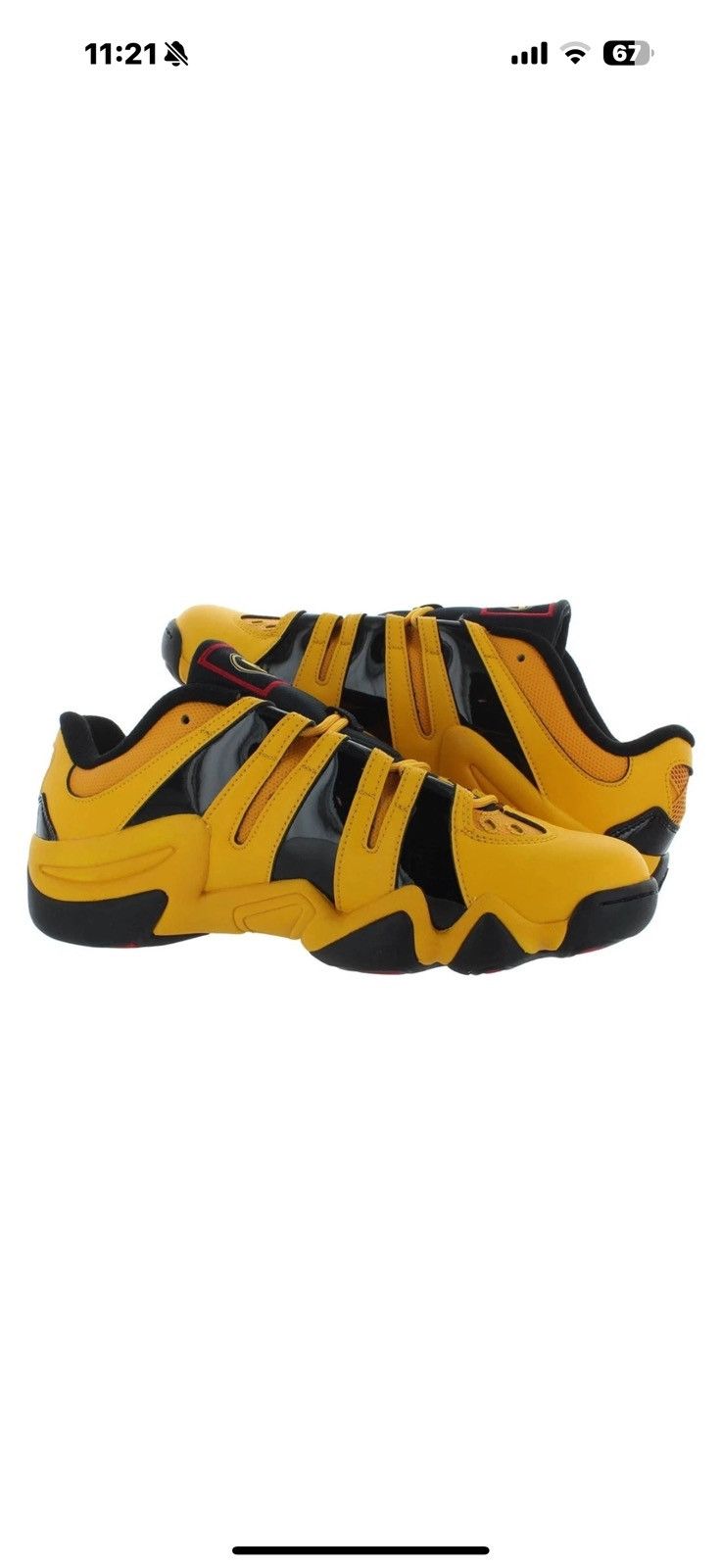 Adidas Adidas Crazy 8 Low HBCU Pack Grambling State Mens Sz 7IH5122 Size US 7 / EU 40 - 2 Thumbnail