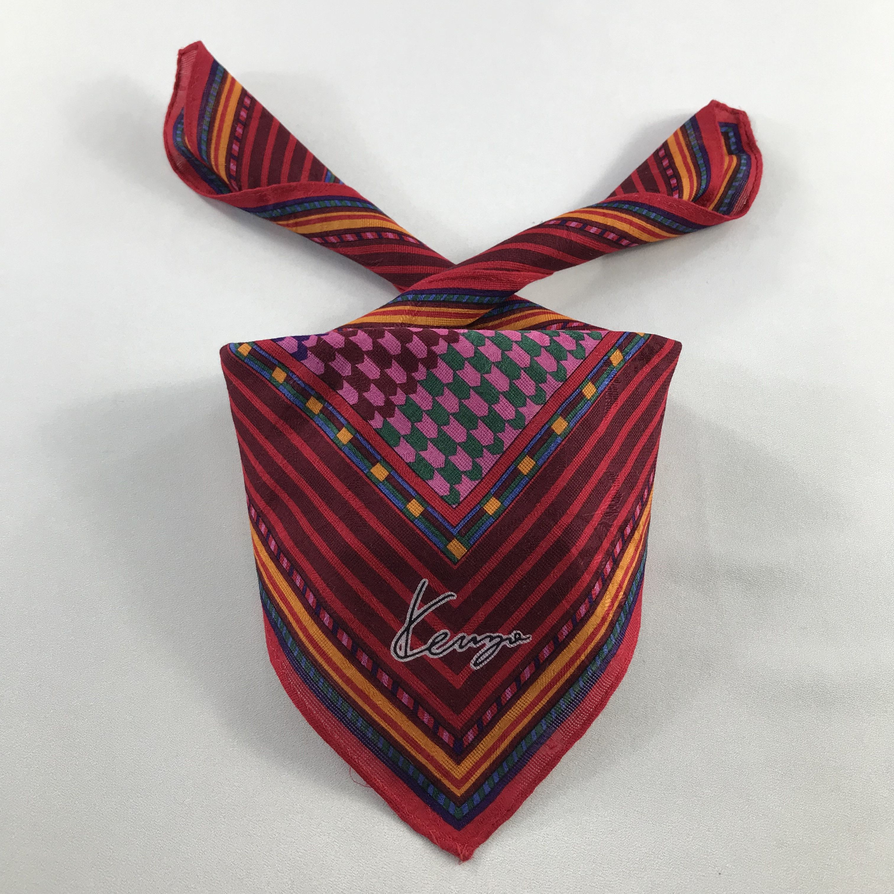 Kenzo Kenzo Handkerchief / Bandana / Neckerchief C748 Size ONE SIZE - 2 Thumbnail