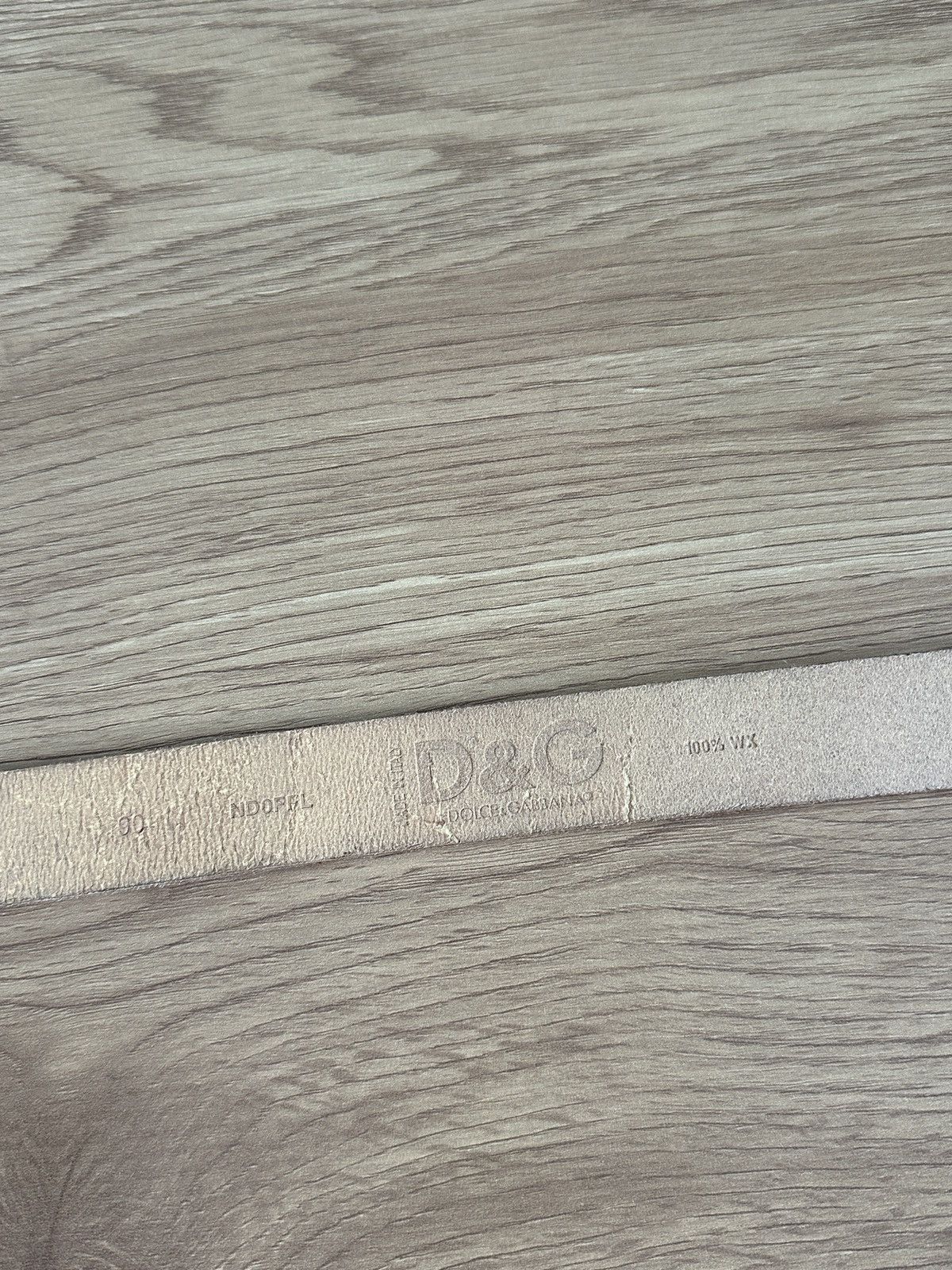Dolce & Gabbana Vintage 2000’s Dolce & Gabbana “B-Sexual” Y2k Leather Belt Size ONE SIZE - 11 Thumbnail