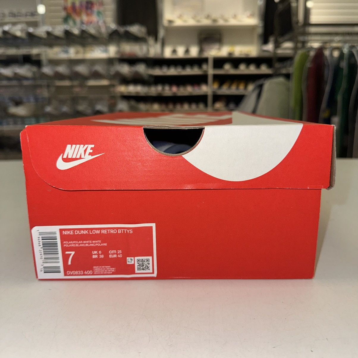 Nike Size 7 - Nike Dunk Low Polar Blue - DV0833-400 Size US 7 / EU 40 - 7 Thumbnail
