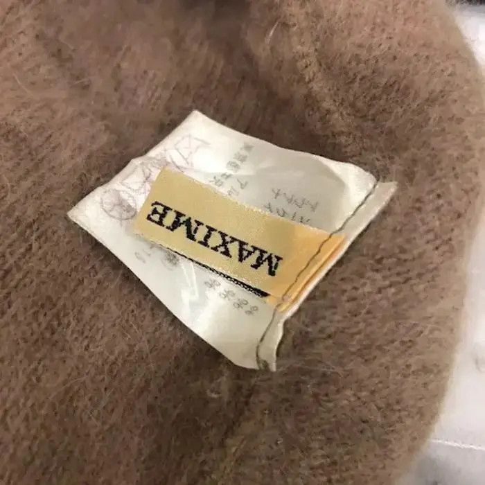 Japanese Brand × Vintage Maxime Labeyrie Paris Fleece Beanie Hat Size ONE SIZE - 6 Thumbnail