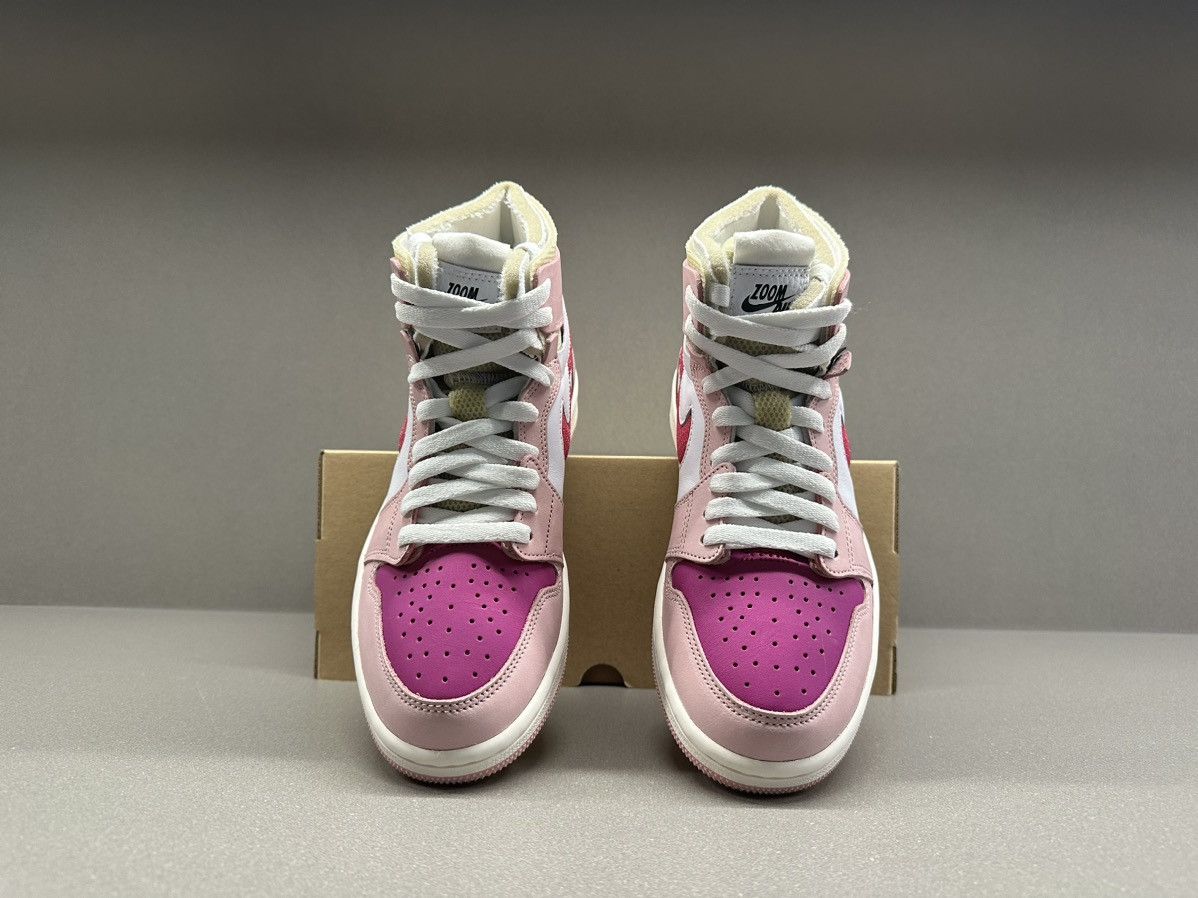 Jordan Brand Nike Air Jordan 1 High Zoom CMFT Pink Glaze Cactus Flower W Size US 7 / IT 37 - 4 Thumbnail