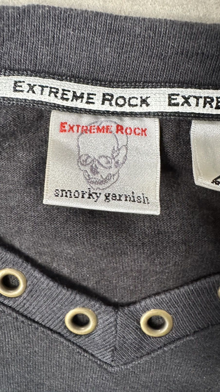 Japanese Brand SMORKY GARNISH LOVERS ROCK EXTREME ROCK TEE Size US M / EU 48-50 / 2 - 7 Thumbnail