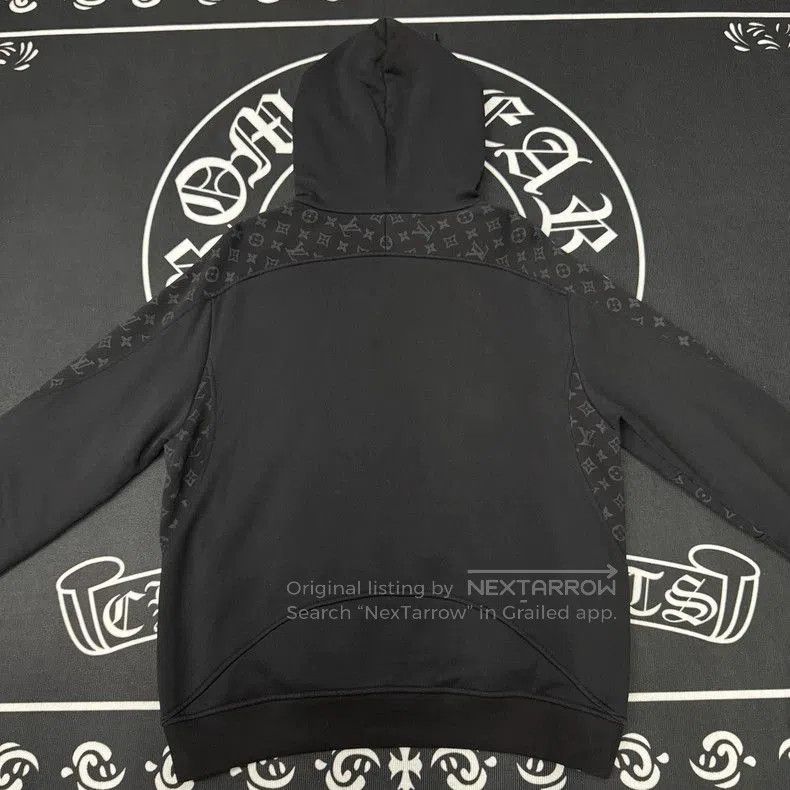 Louis Vuitton LV Black Logo Print Hoodie. Size US L / EU 52-54 / 3 - 3 Thumbnail
