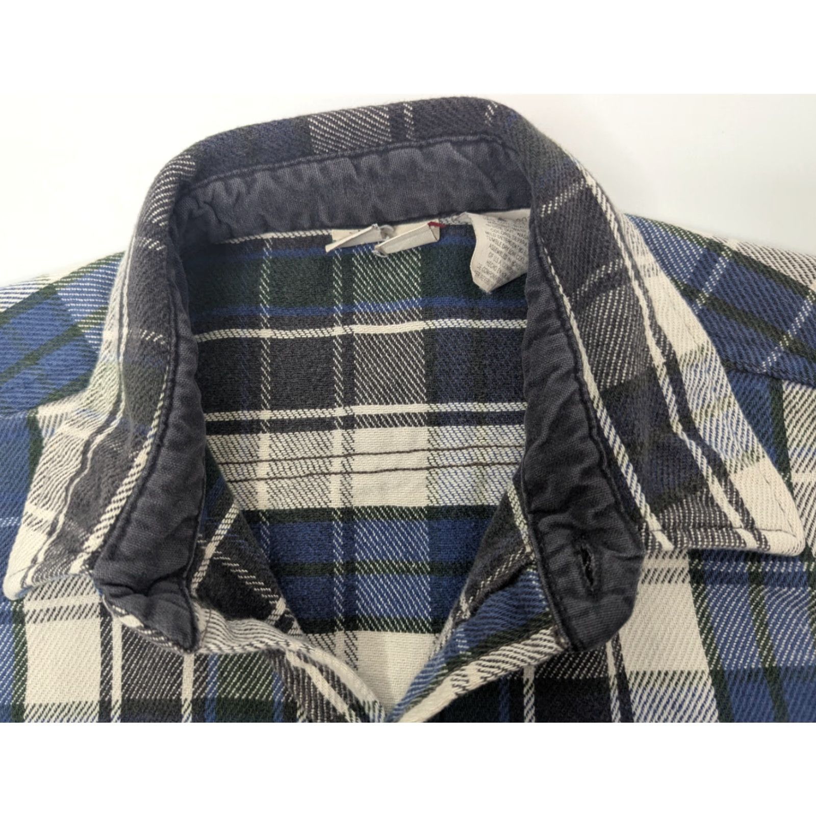 Vintage VINTAGE Field and Stream Shirt Men’s L Tall Plaid Flannel Blue Cotton Button-Up Size US L / EU 52-54 / 3 - 7 Thumbnail