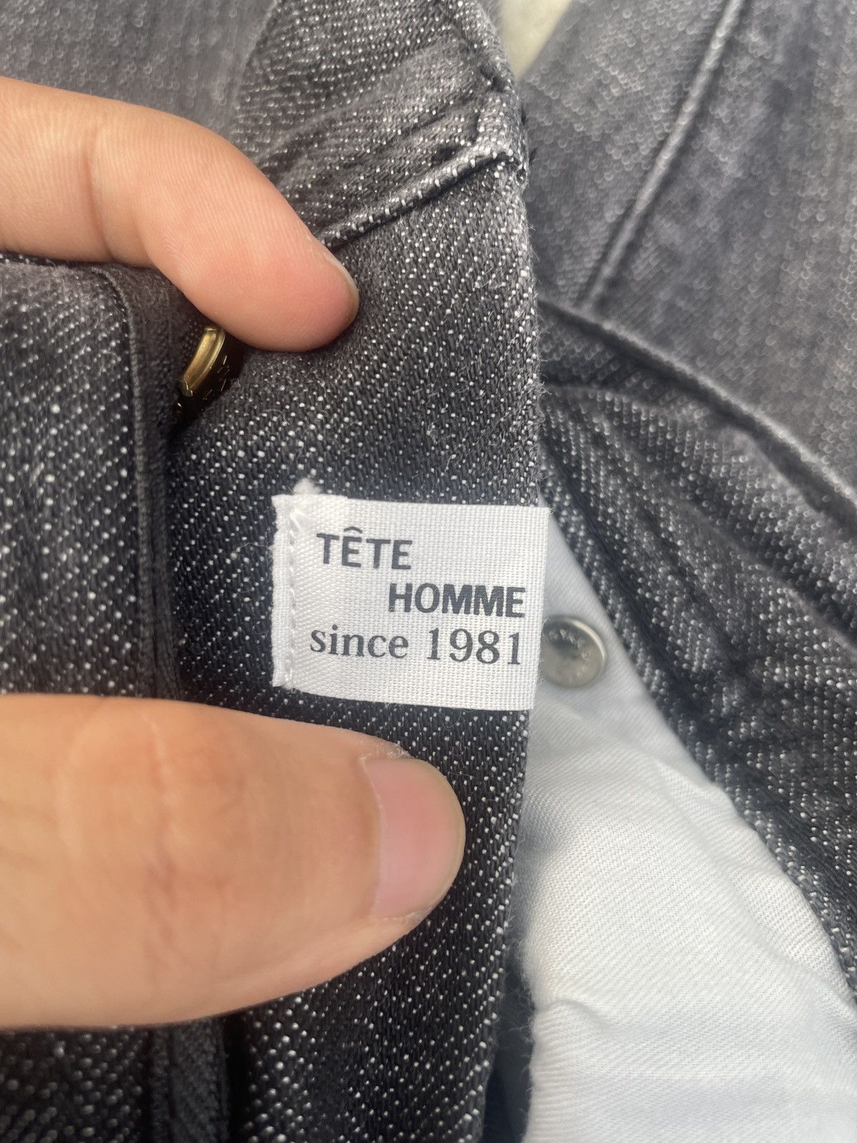 Tete Homme 2000s japanese tete homme by issey miyake Size US 29 - 4 Thumbnail