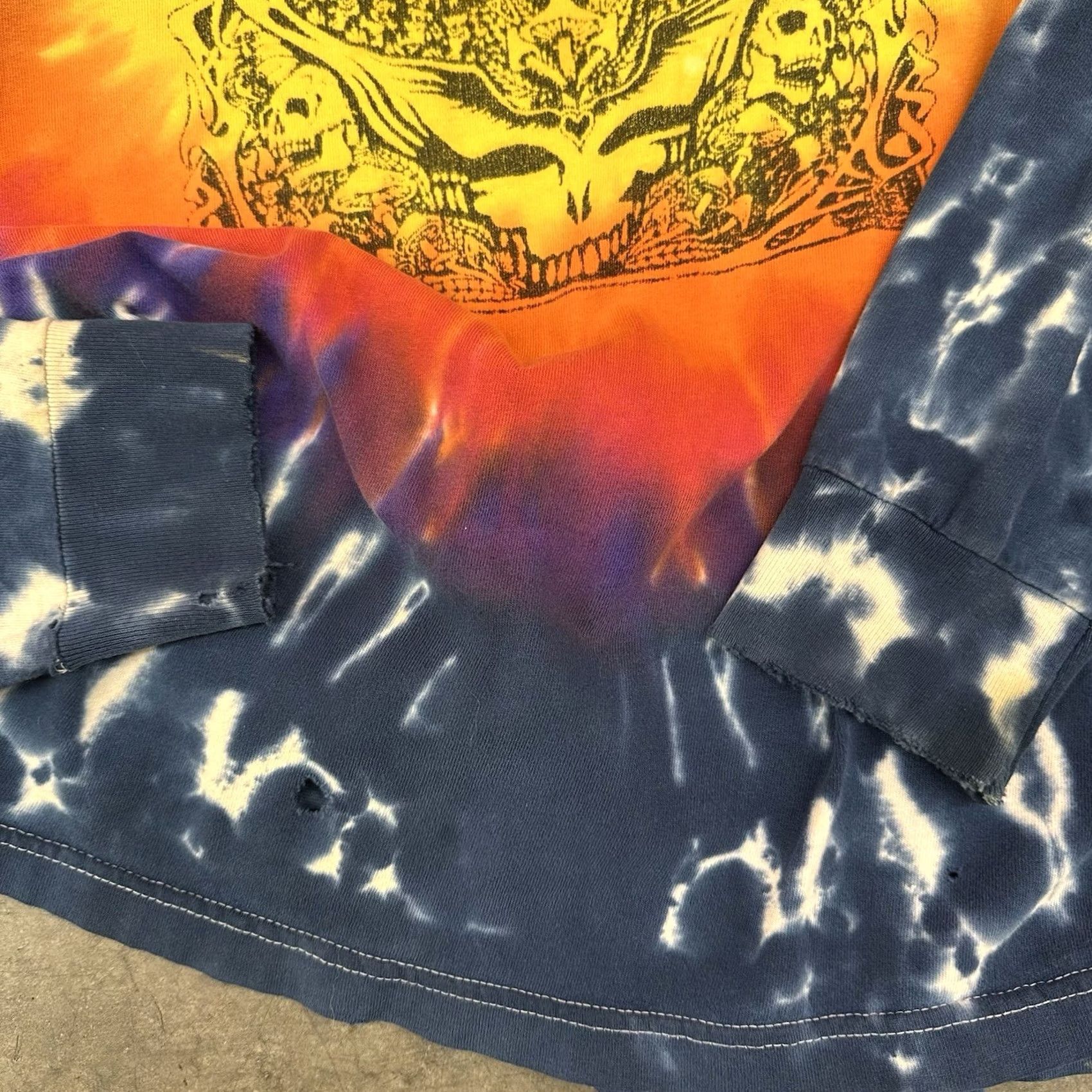 Vintage VINTAGE Grateful Dead Long Sleeve Tye Dye T Shirt Adult XL Art Graphic AOP Shirt Mens Size US XL / EU 56 / 4 - 3 Thumbnail
