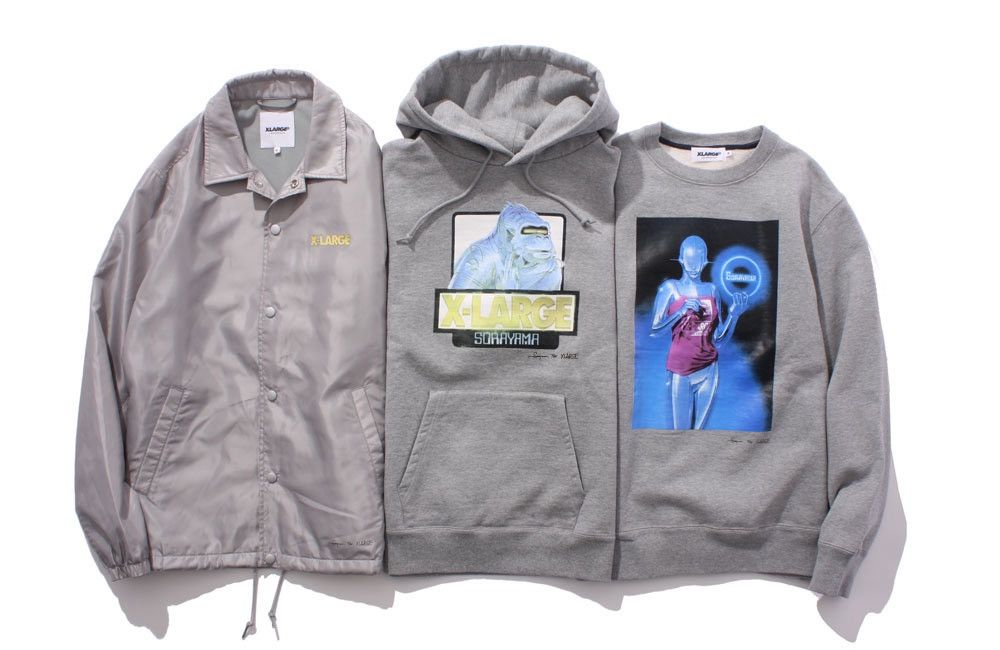 Club Sorayama XLARGE × SORAYAMA "Capsules Collection" OG Gorilla Hoodie Size US S / EU 44-46 / 1 - 11 Thumbnail