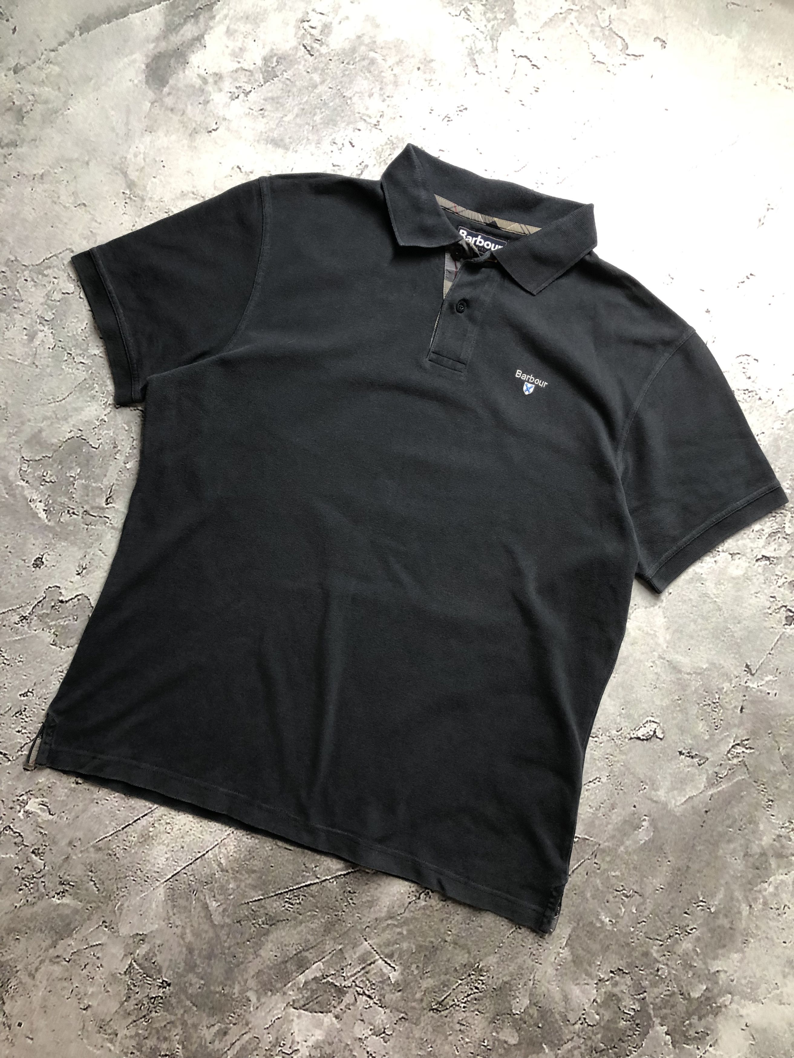 Barbour Barbour Vintage Polo Short Sleeve Size US L / EU 52-54 / 3 - 3 Thumbnail