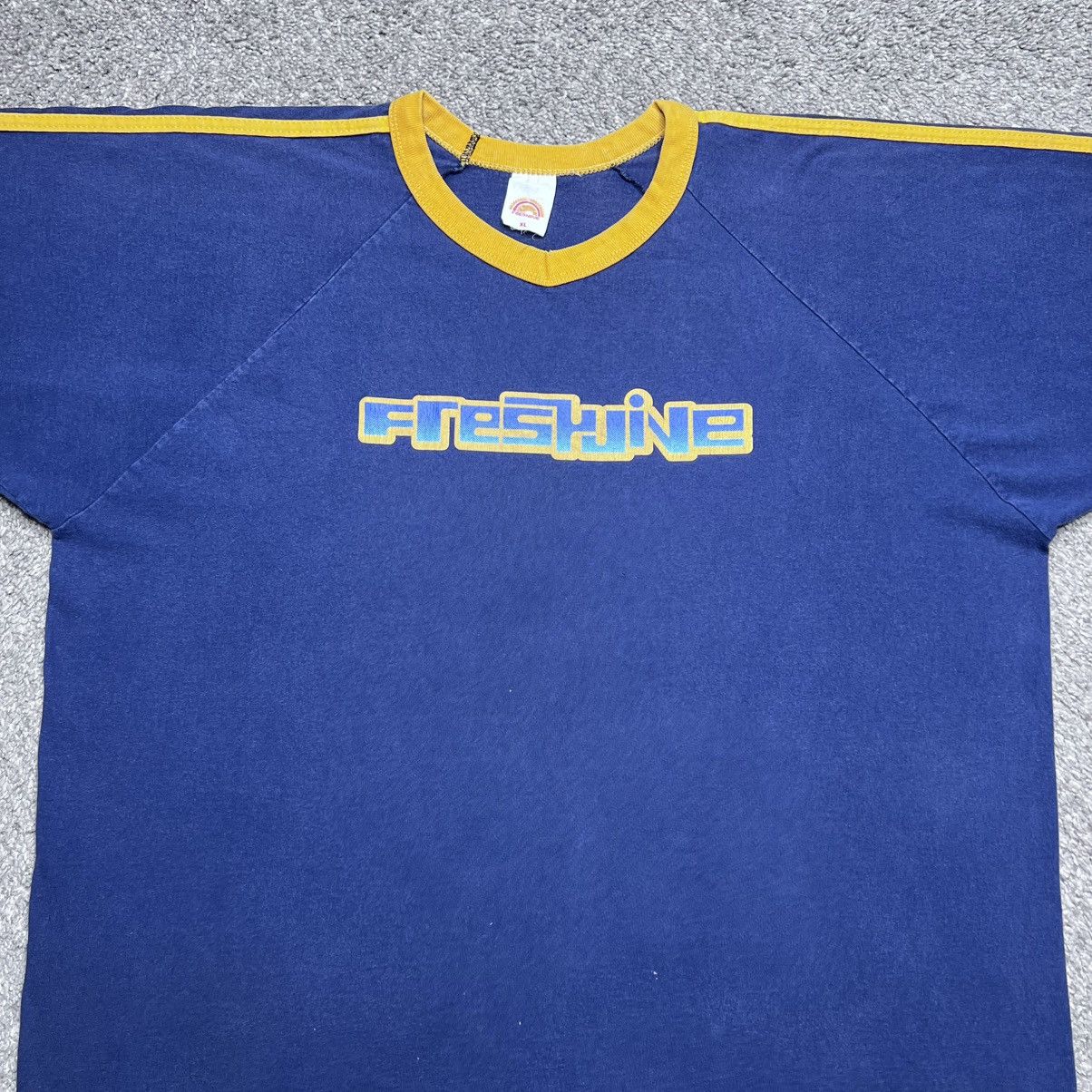 Freshjive Vtg 1990s Freshjive Streetwear Skate Rave Spell Out T-Shirt Size US XL / EU 56 / 4 - 5 Thumbnail