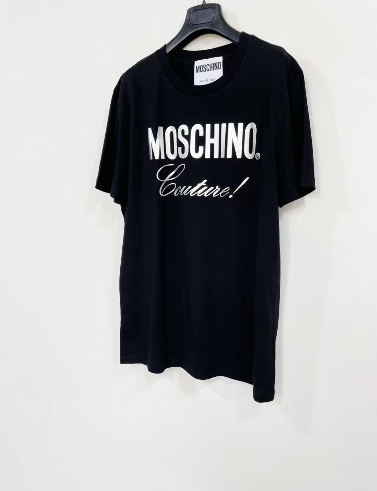 Moschino MOSCHINO 100% Cotton Short Sleeve T-shirt J30 Size US S / EU 44-46 / 1 - 2 Thumbnail
