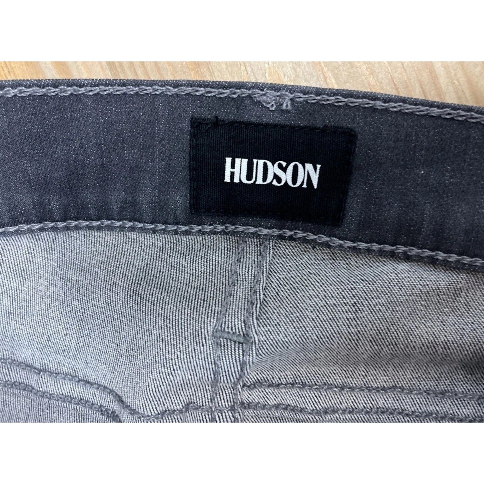 Hudson Hudson Size 25 Women Jeans Nico Mid Rise Super Skinny Gray Size 25" / US 0 / IT 36 - 3 Thumbnail