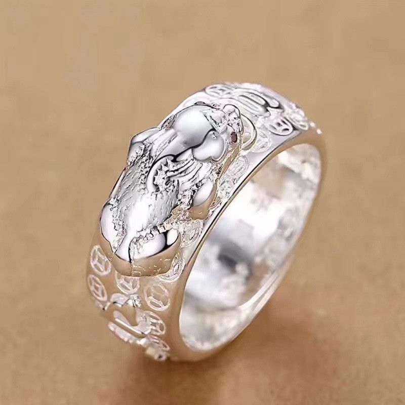 Jewelry Future Jewelry Rings Open Size Chrome Ring (Size 7-13) Size ONE SIZE - 6 Thumbnail