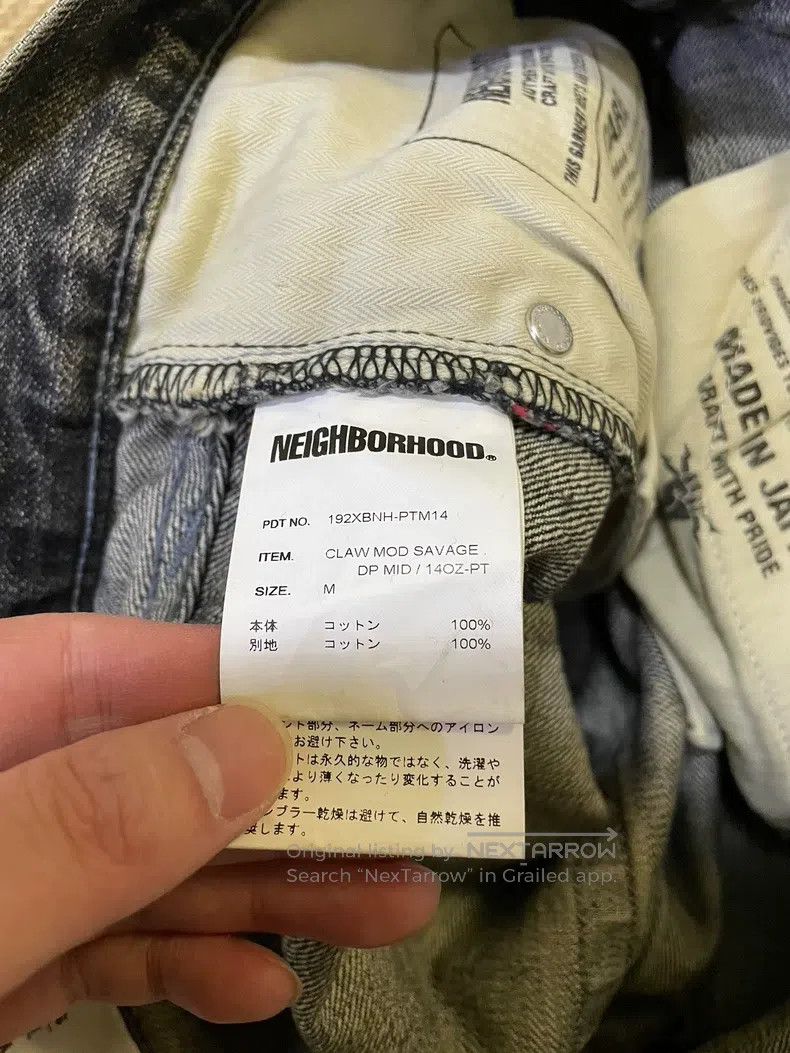 Neighborhood Neighborhood size M 19AW King of Denim NBHD Cut Patch Dest Size US 27 - 7 Thumbnail