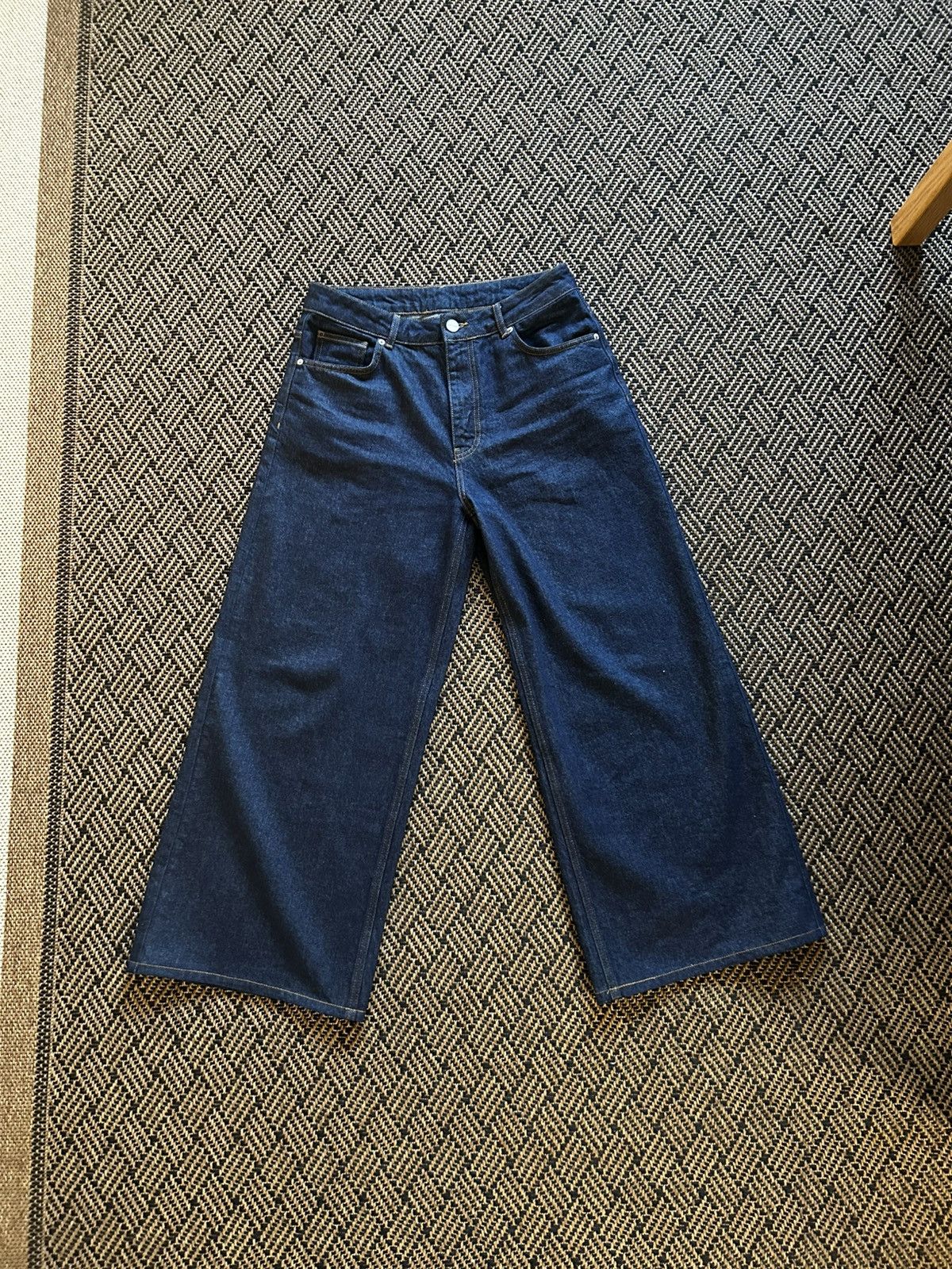 Other Pearled Ivory 1211 Raw Indigo Denim Size US 32 / EU 48 - 1 Thumbnail