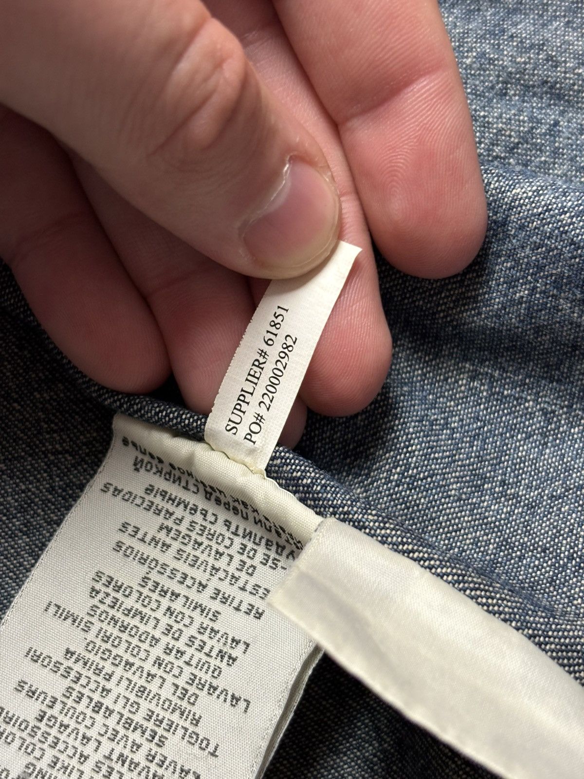 Denim & Supply Ralph Lauren × If Six Was Nine × Ralph Lauren Denim & Supply Ralph Lauren Jacket Faux Fur Collar Women XL Size XL / US 12-14 / IT 48-50 - 19 Thumbnail