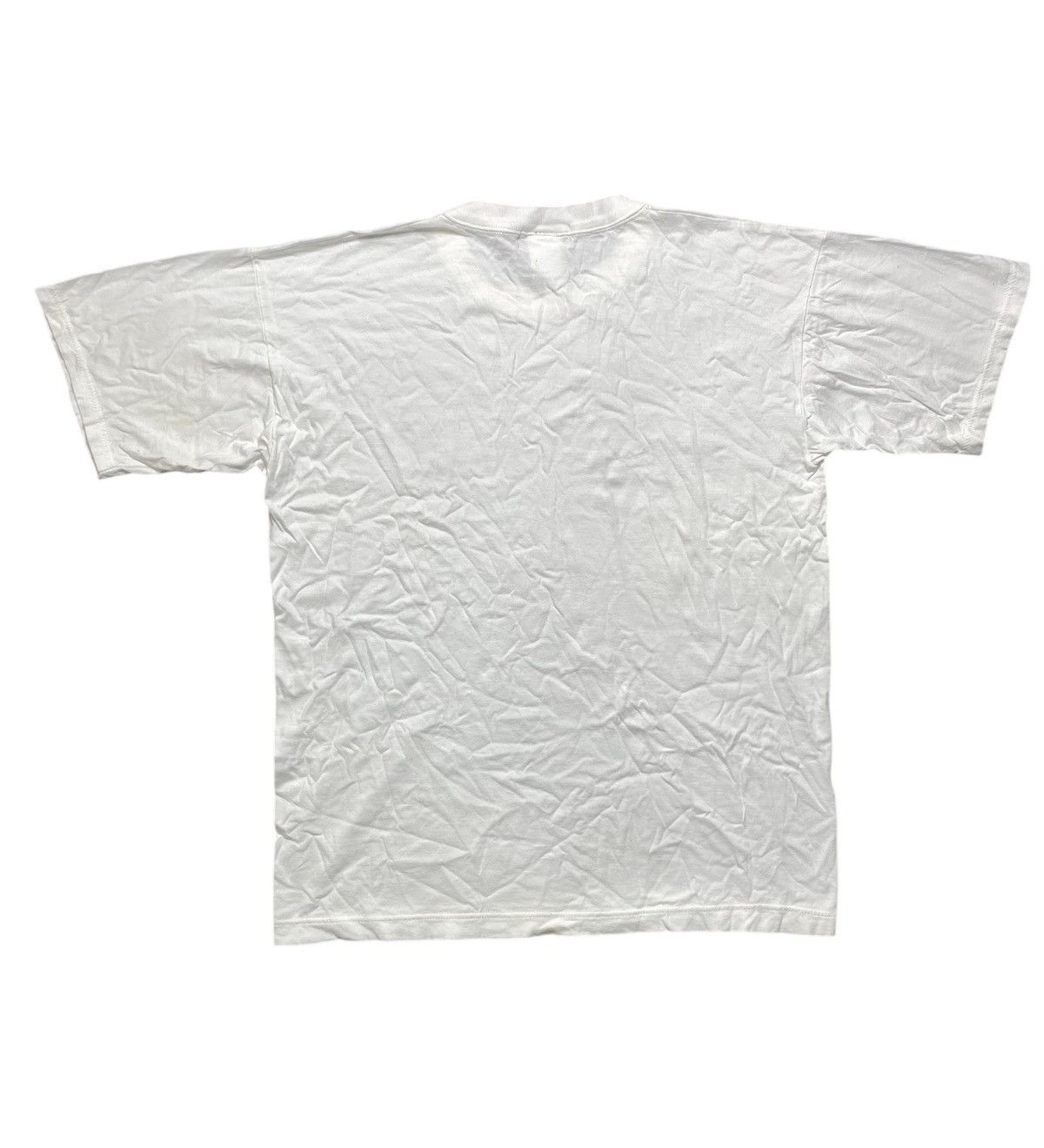 Fendi VINTAGE FENDI SPELLOUT DESIGN WHITE TEE Size US M / EU 48-50 / 2 - 9 Thumbnail