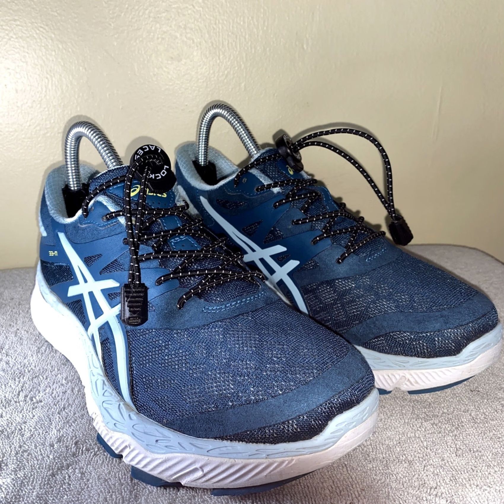 Asics ASICS Women’s 33-M Blue Sneaker size 8, Athletic, UK/US 8, Women's Shoes Size US 8 / IT 38 - 2 Thumbnail