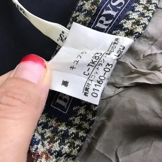 Burberry Vtg BURBERRY LONDON ENGLAND Plaid Checks Casual Pant Trouser Size 26" / US 2 / IT 38 - 8 Thumbnail