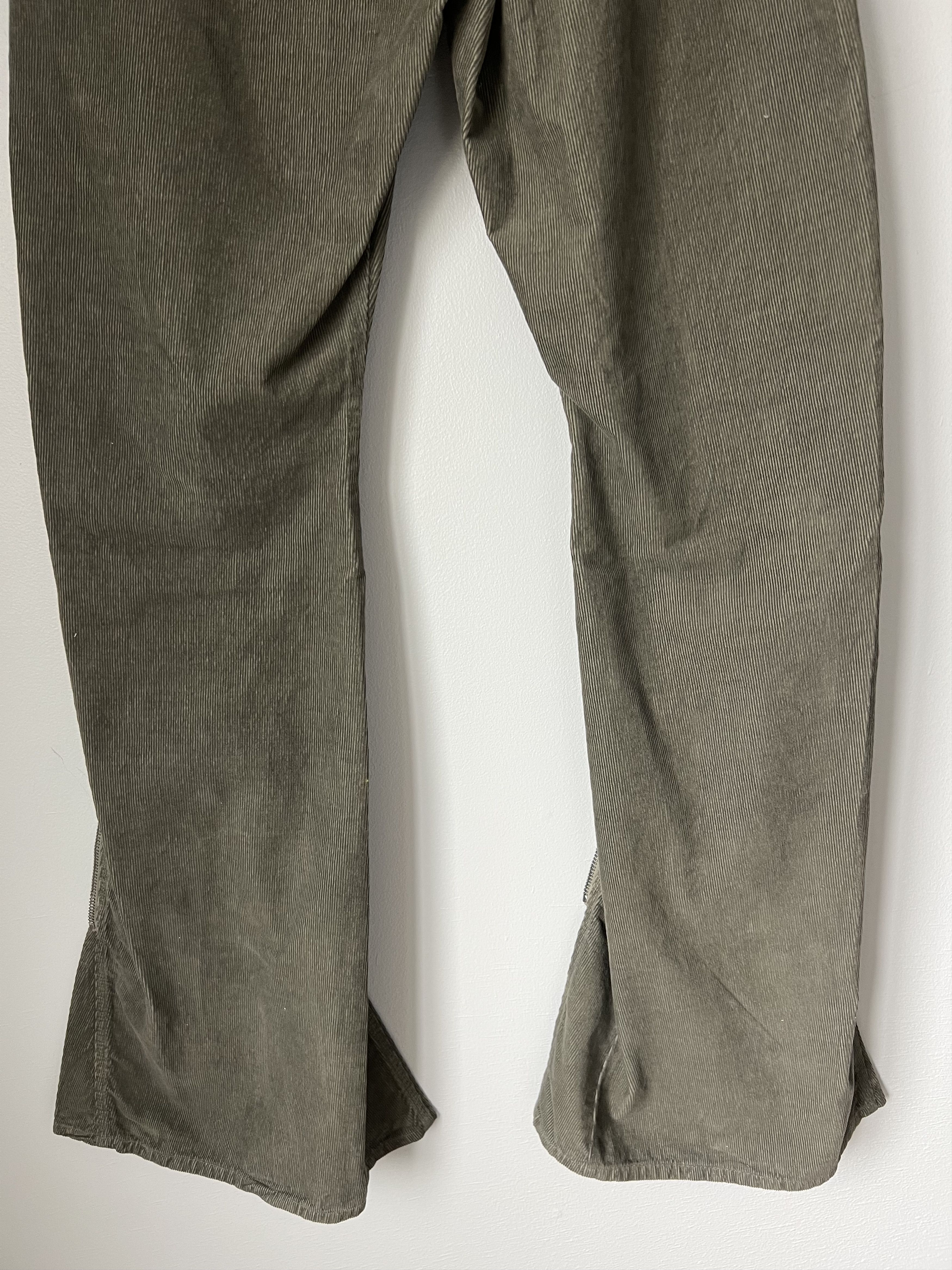 Rick Owens Drkshdw Rick Owens DRKSHDW Corduroy Bolana Banana Pants Size US 31 - 7 Thumbnail
