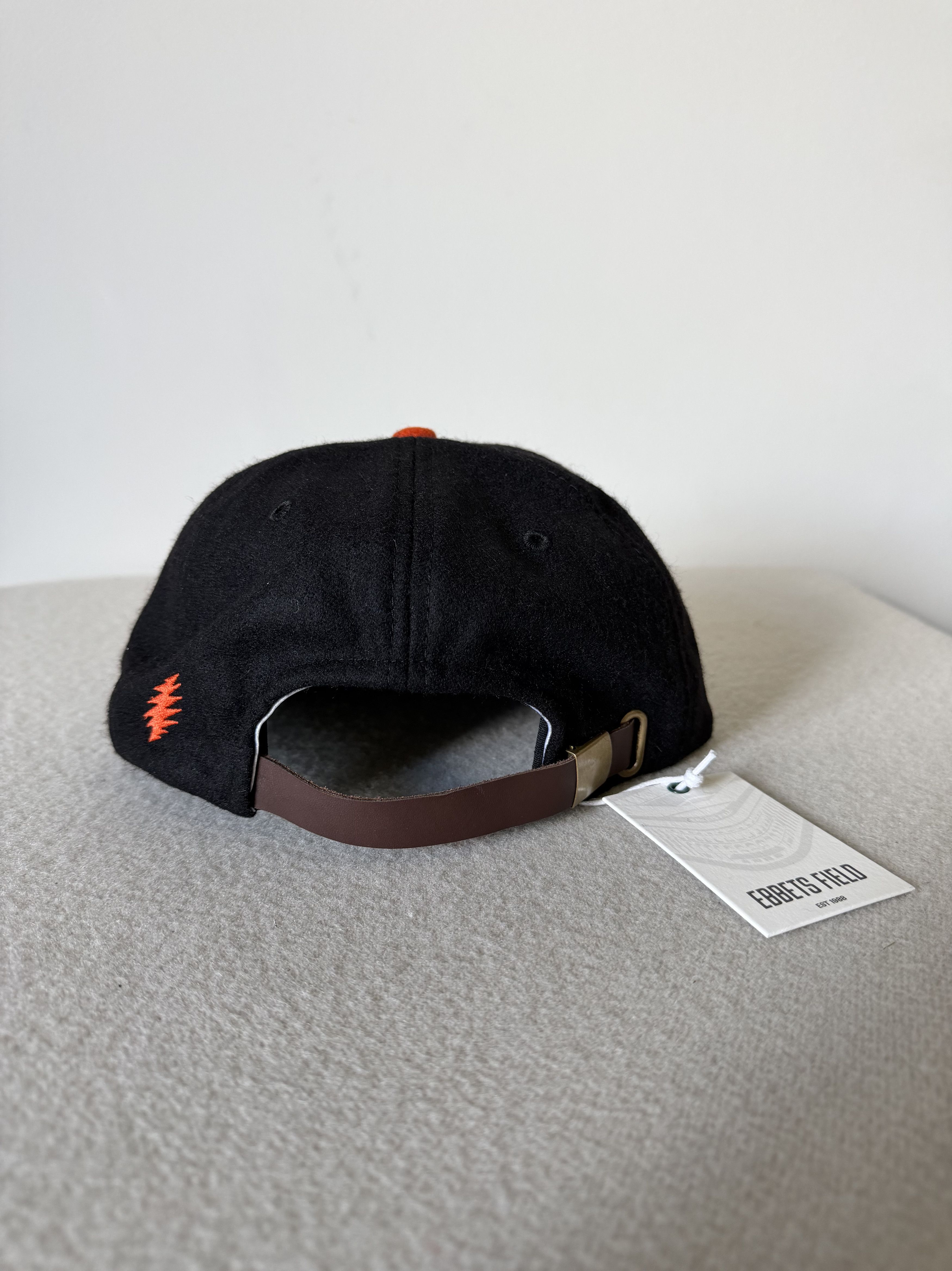 Ebbets Field Flannels Ebbets Field Grateful Dead Dancing Bear Strap Back hat Size ONE SIZE - 4 Thumbnail