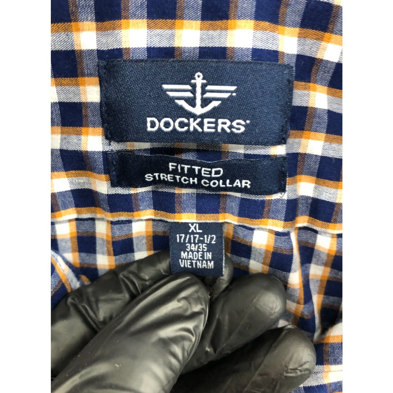 Dockers **Dockers Men's XL Long Sleeve Spread Collar Shirt** User: Dockers Men's XL Long Sleeve Spread Collar Shirt Size US XL / EU 56 / 4 - 4 Thumbnail